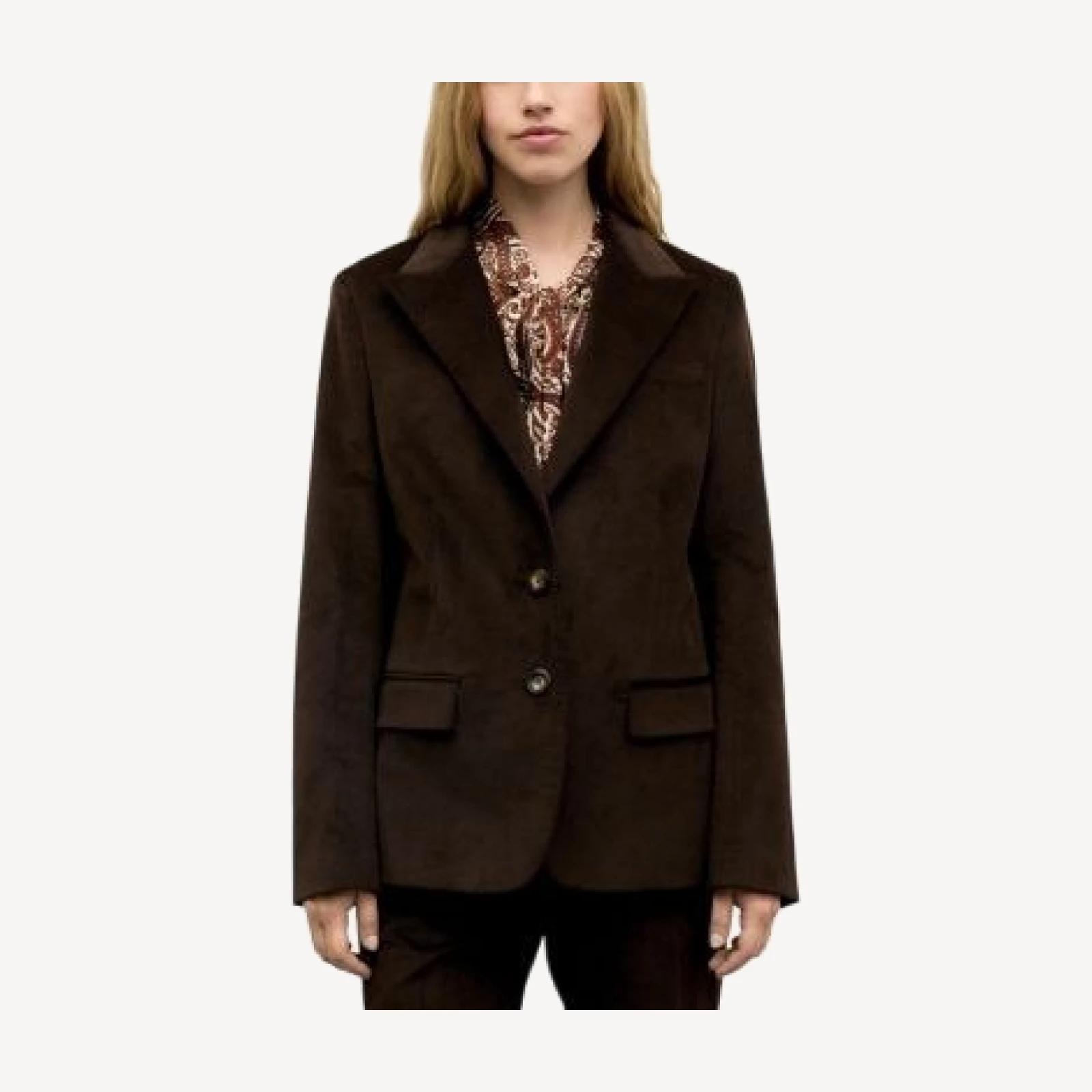 Gerard Darel Jem Two Button Peak Lapel Jacket