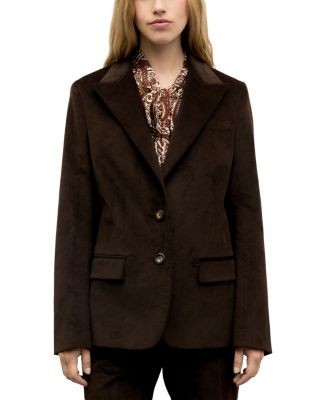 Gerard Darel Jem Two Button Peak Lapel Jacket