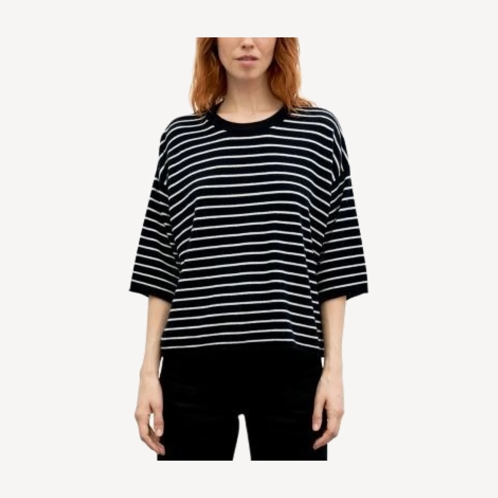 Gerard Darel Raya Wool Elbow Sleeve Tee