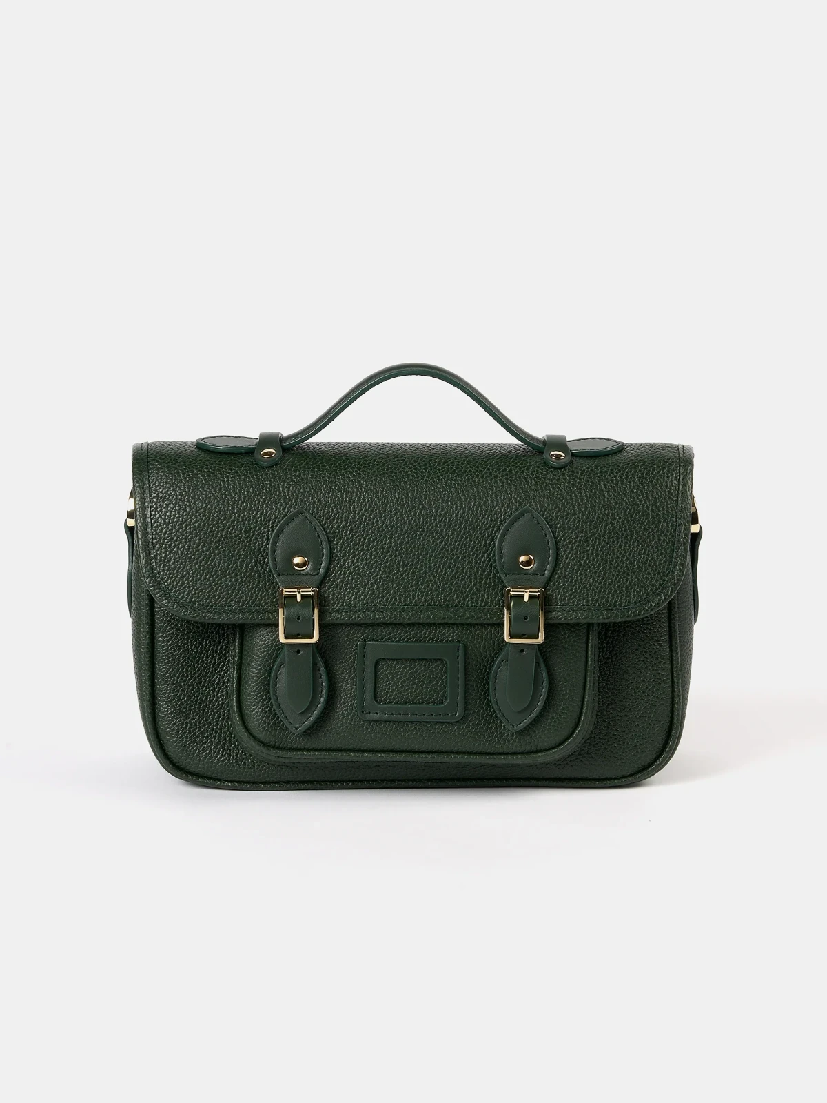 The Soft Satchel - Ivy Calf Grain