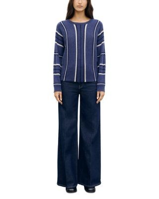 Gerard Durel Ricki Cashmere Striped Sweater