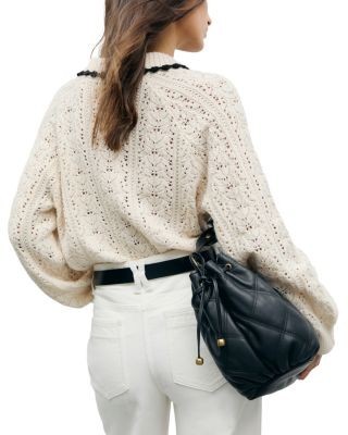 Gerard Darel Roca Open Knit Sweater