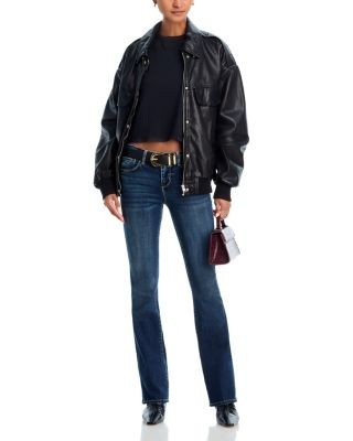L'Agence Cara Low Rise Bootcut Jeans in Roxbury