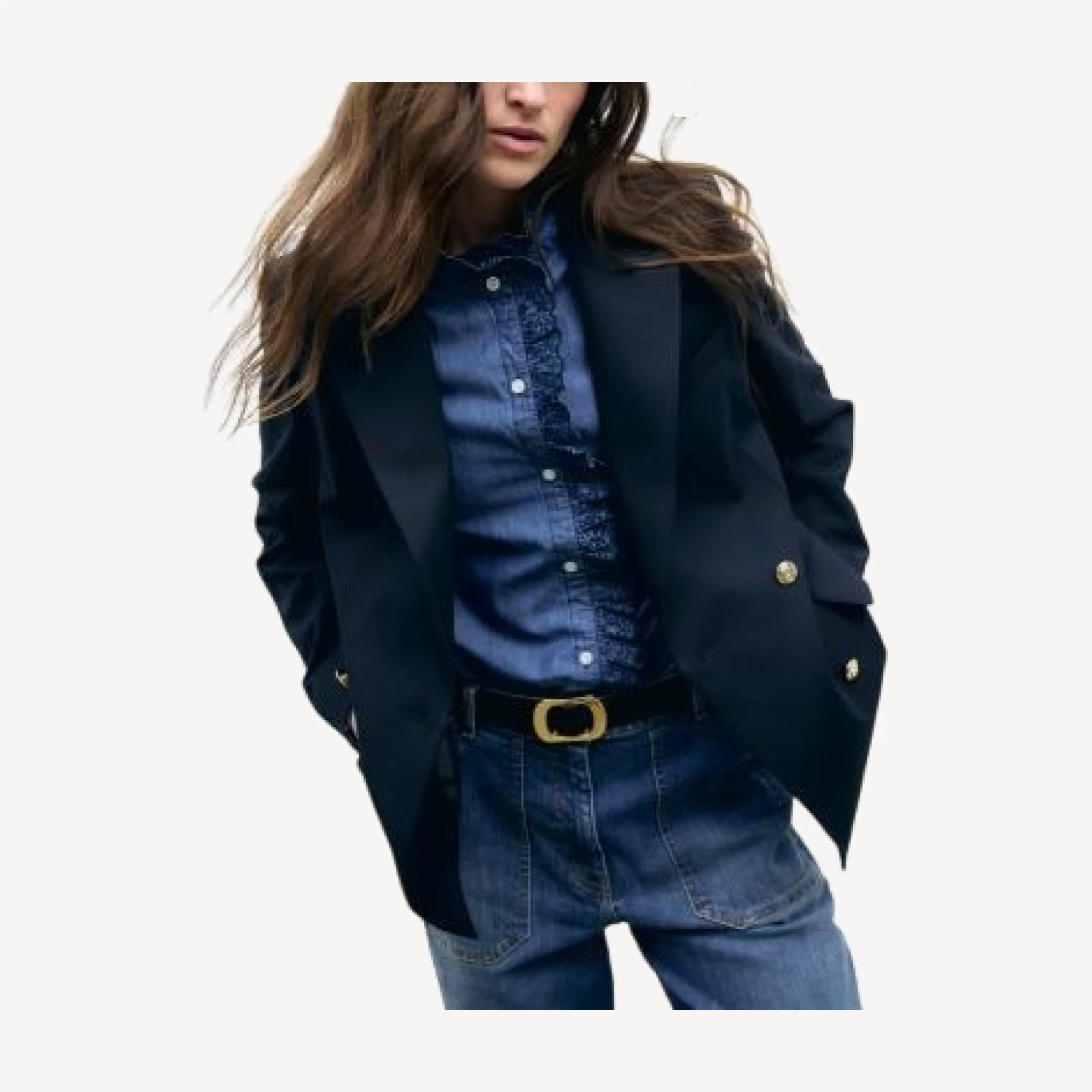 Gerard Darel Junie Double Breasted Jacket