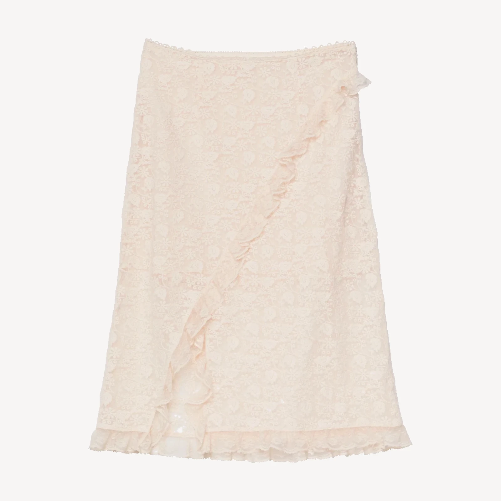 AURELLA SKIRT -- SOFT CAMELLIA