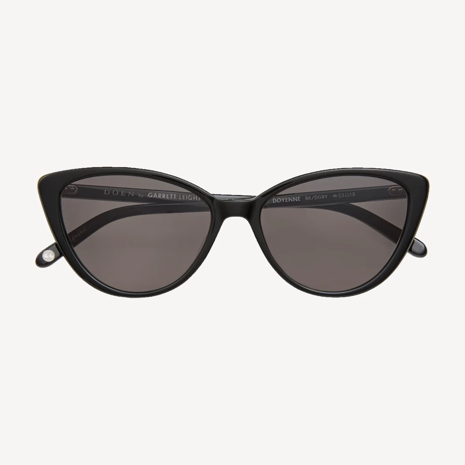 DÔEN BY GARRETT LEIGHT DOYENNE SUNGLASSES -- BLACK
