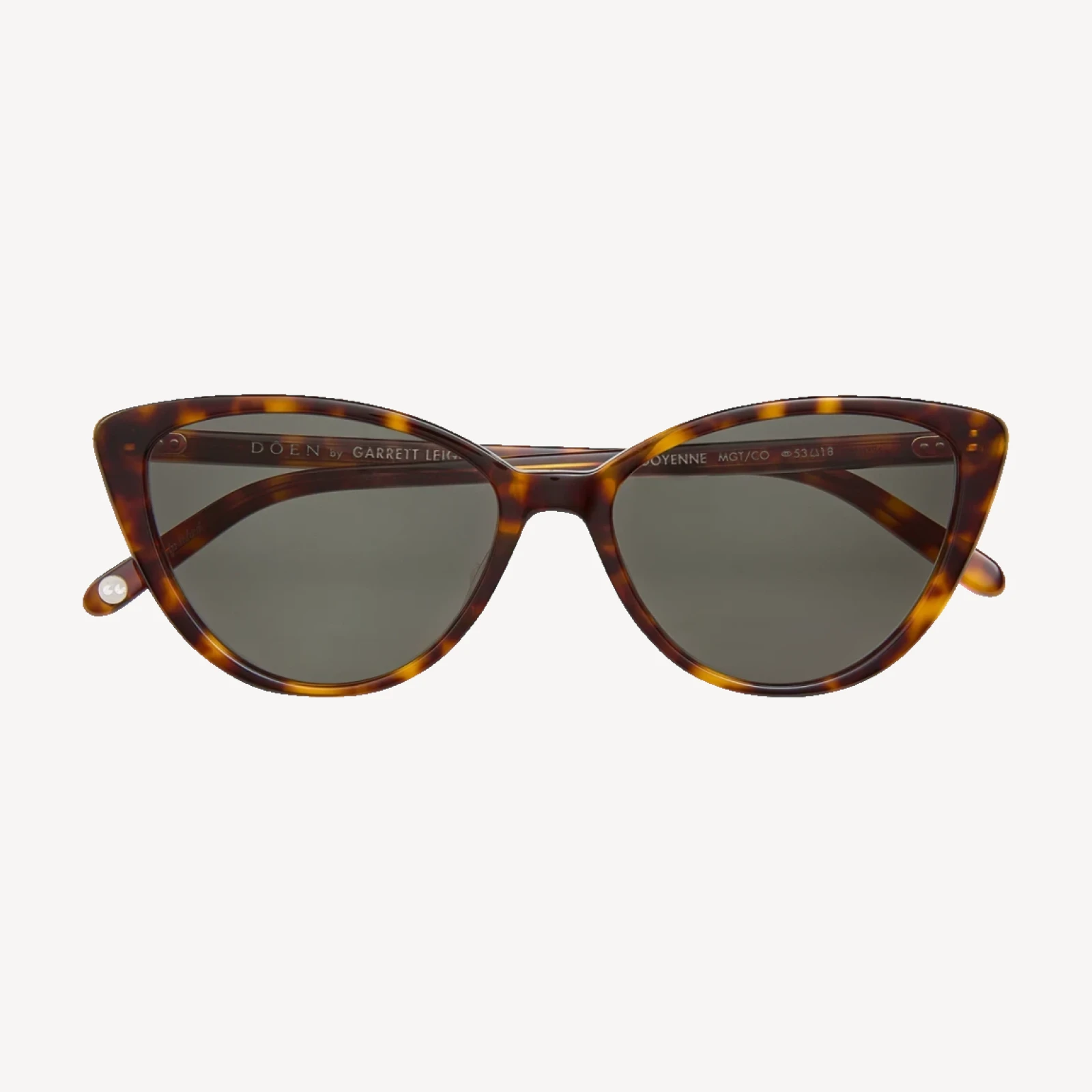 DÔEN BY GARRETT LEIGHT DOYENNE SUNGLASSES -- TORTOISE
