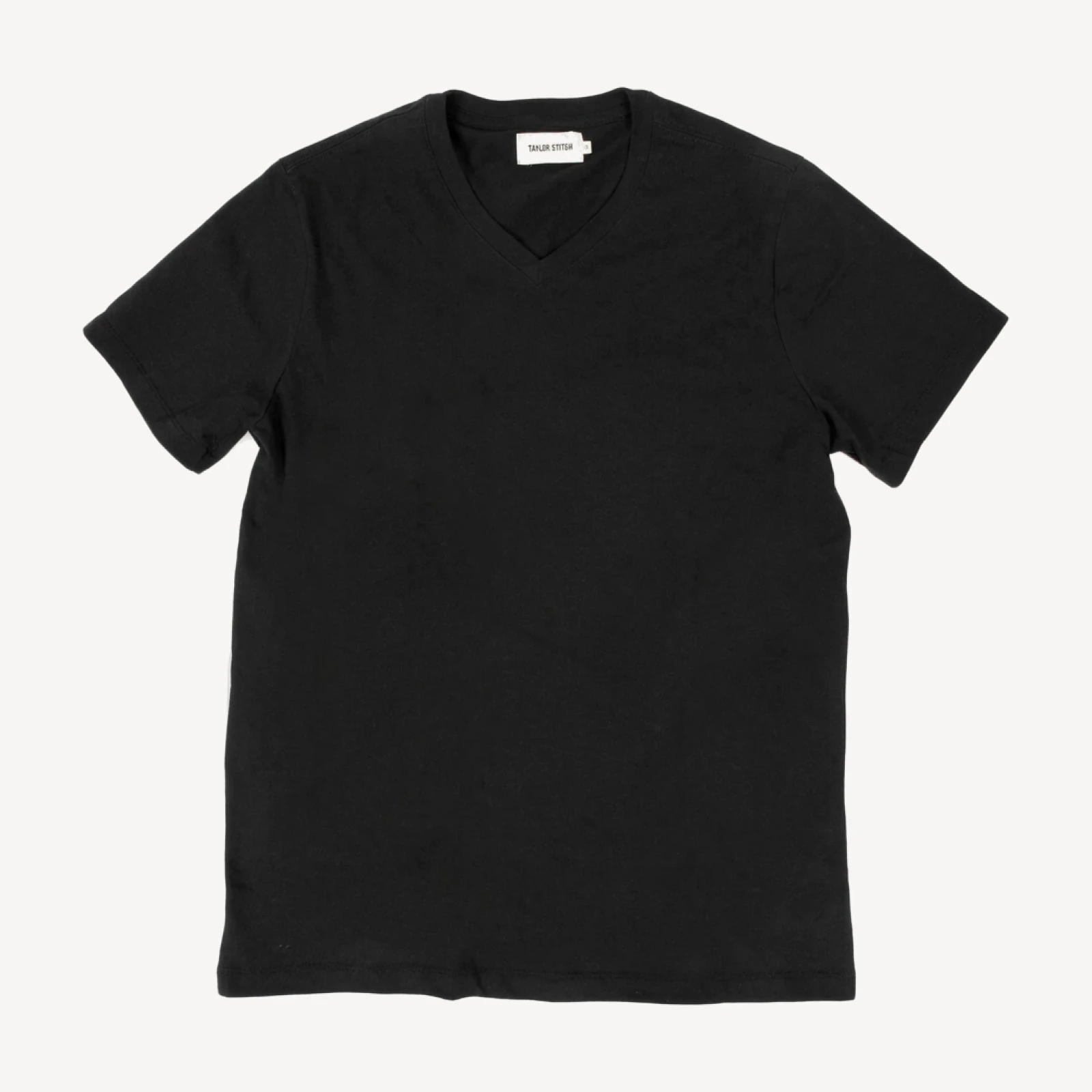 The V-Neck Tee in Black