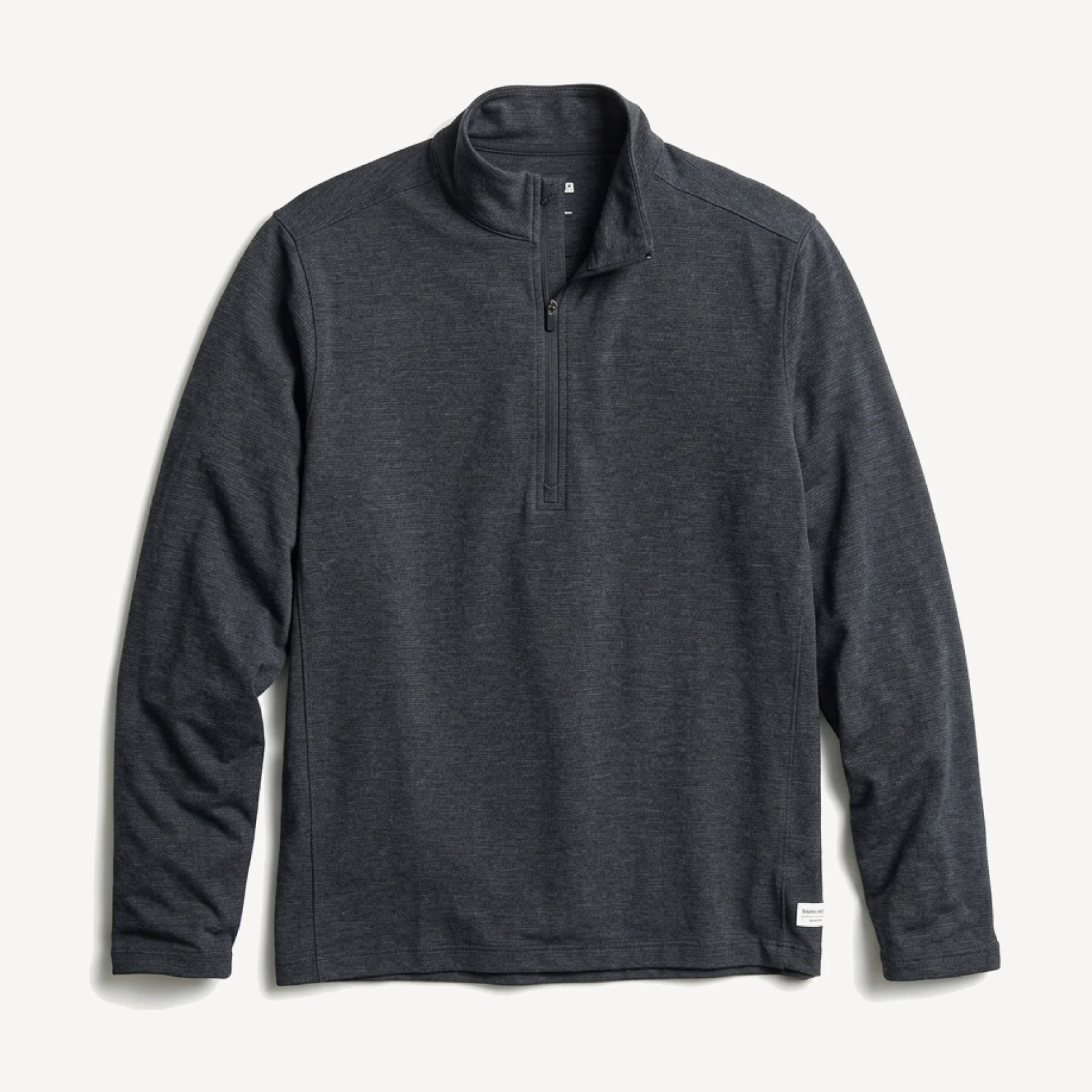 Men's Re-Spun Sport Quarter Zip in Charcoal