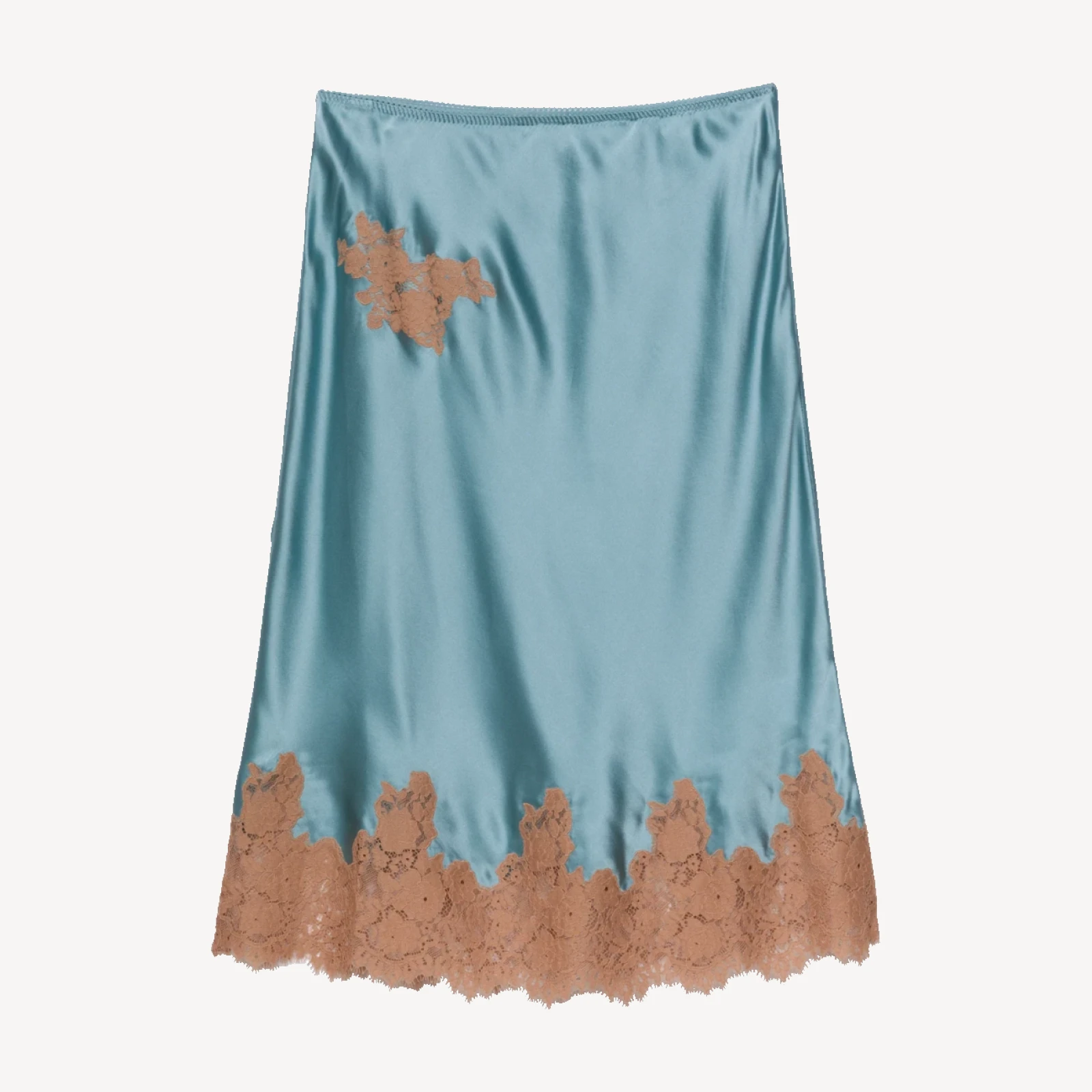 ELOWETTE SKIRT -- DEEP AQUAMARINE