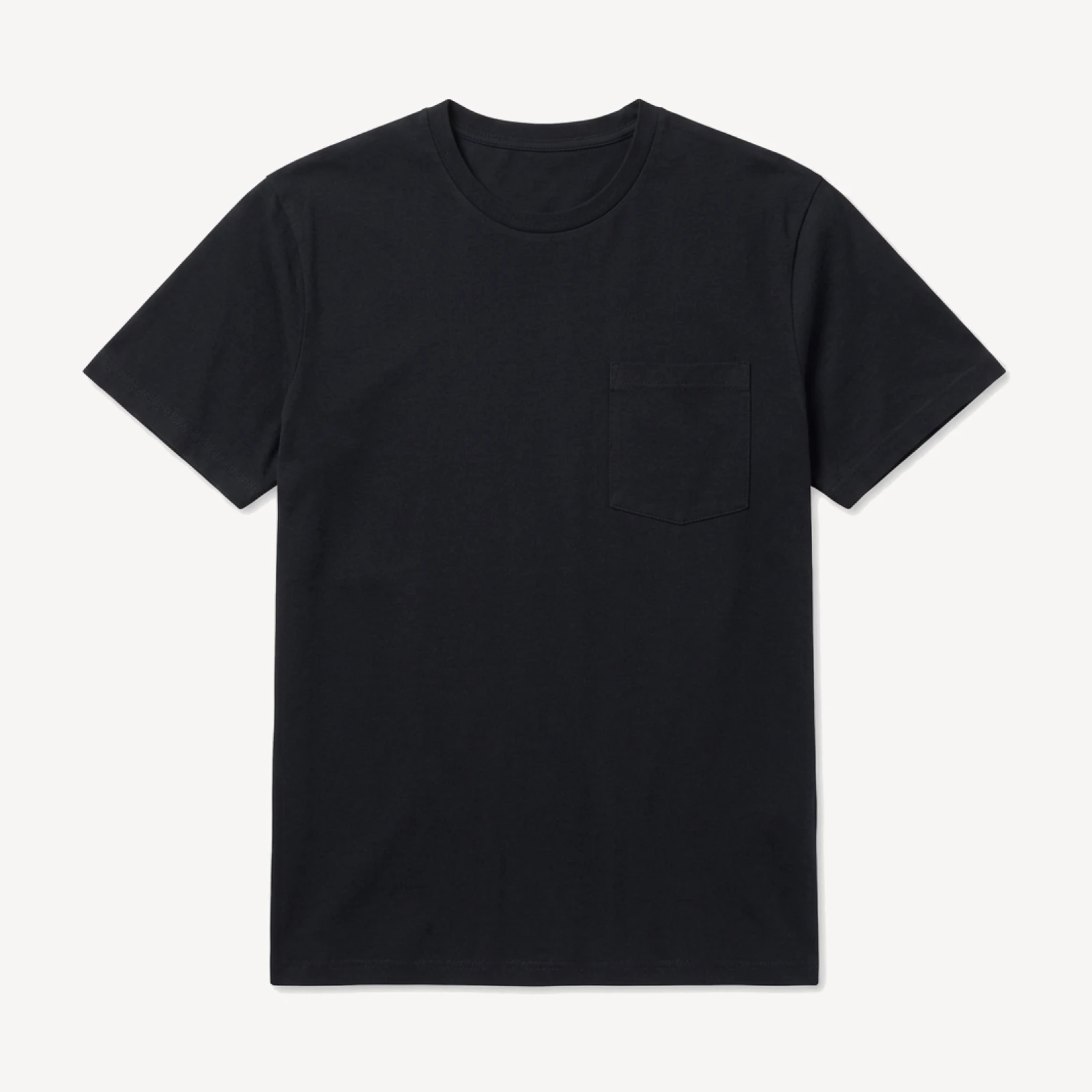 The Premium-Weight Pocket Tee | Uniform | Black