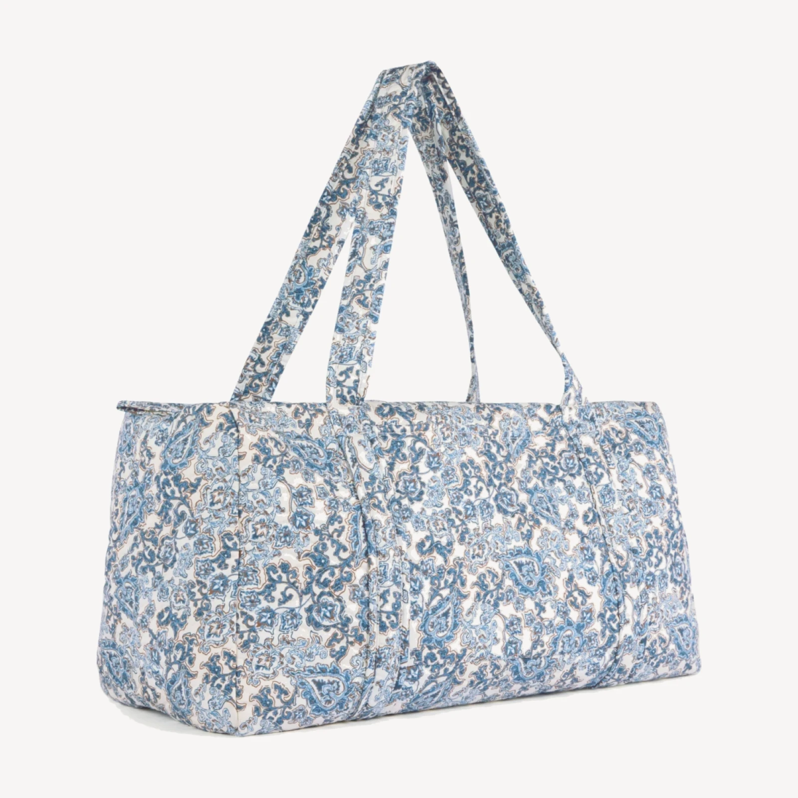 The Duffle Bag - Chedworth Paisley Blue