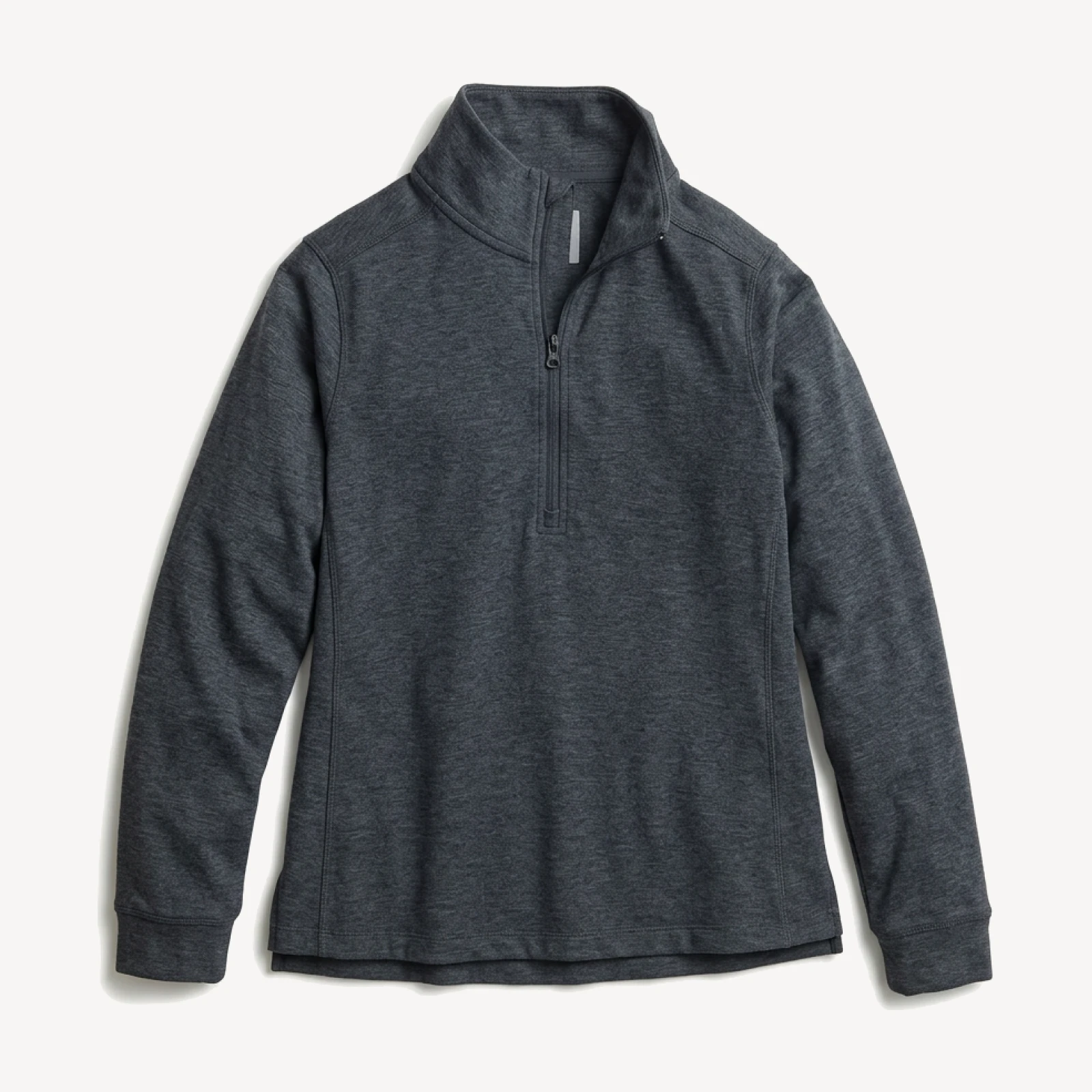 Women's Re-Spun Sport Quarter Zip in Charcoal