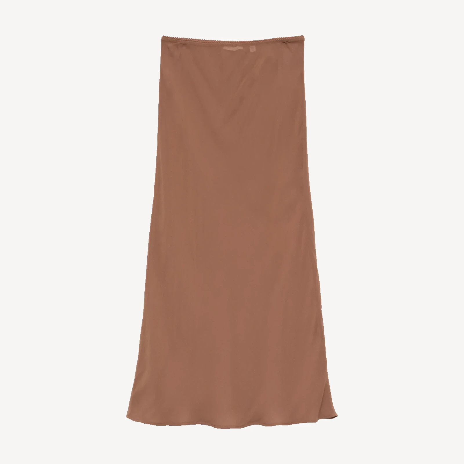 LONG SKIRT SLIP -- CAROB