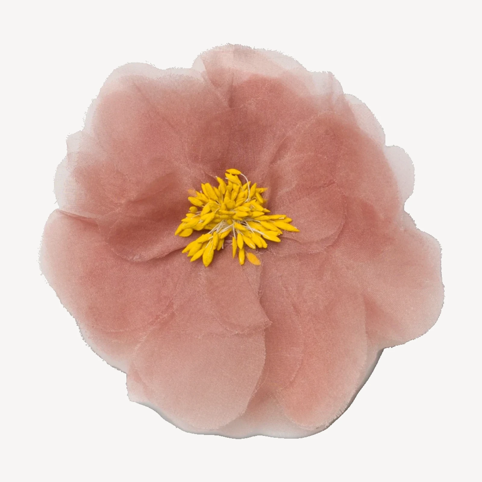 DANI BARRETTE -- APRICOT ORGANZA