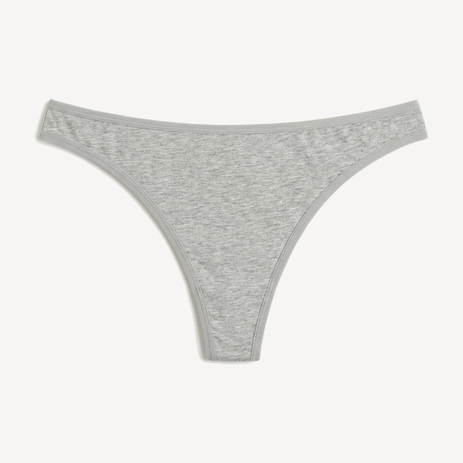 The Cotton Thong | Heathered Grey