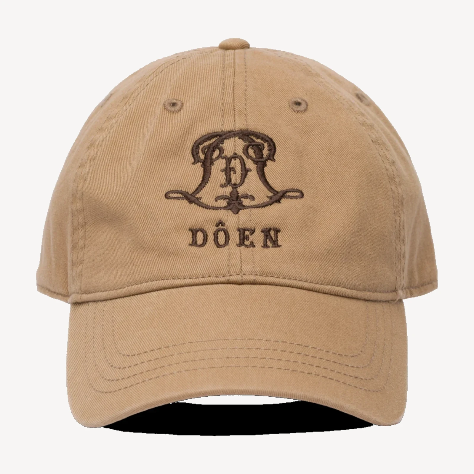 CLARO BASEBALL HAT -- BROWN COTTON