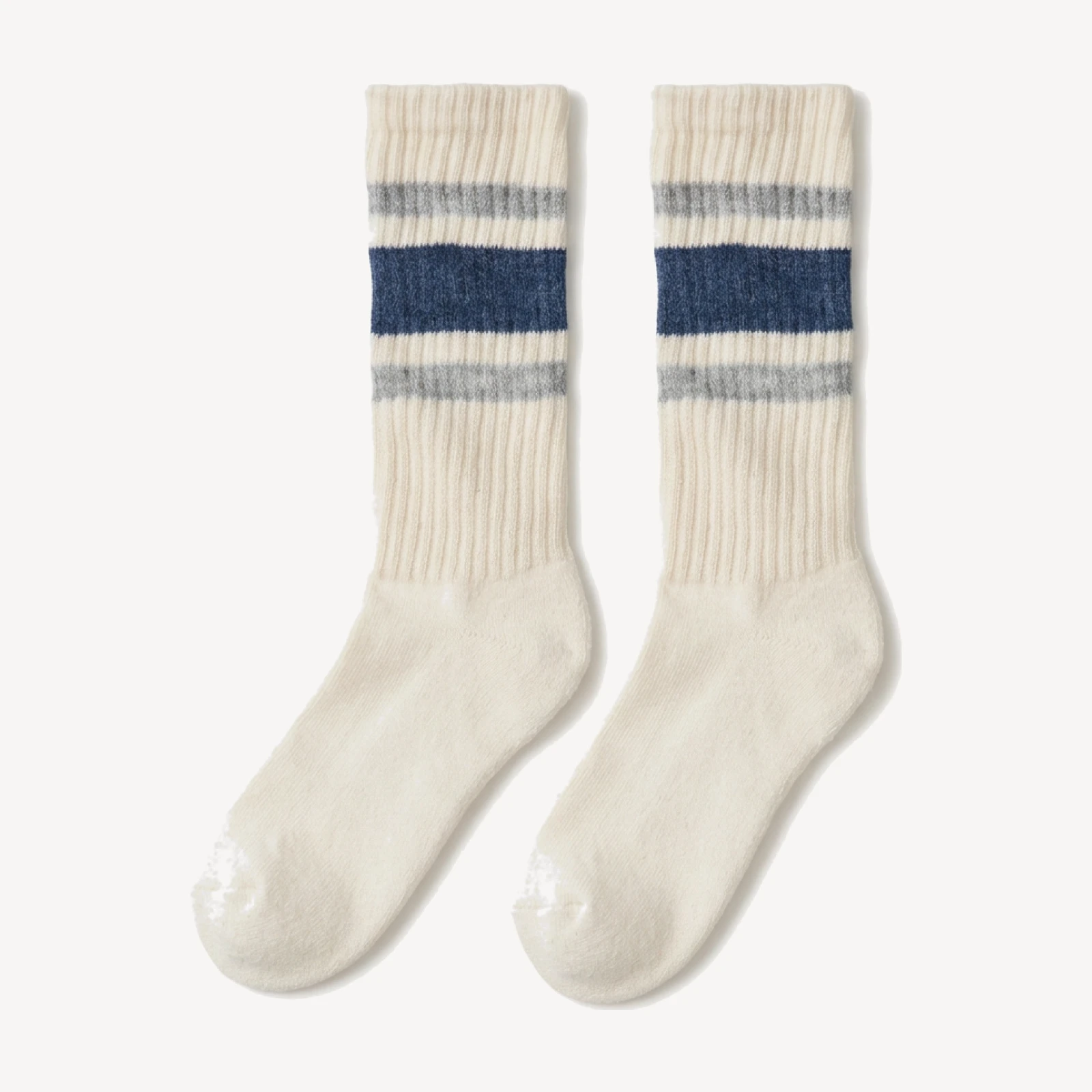 Athletic Grey / Deep Water Sport Stripe Sock