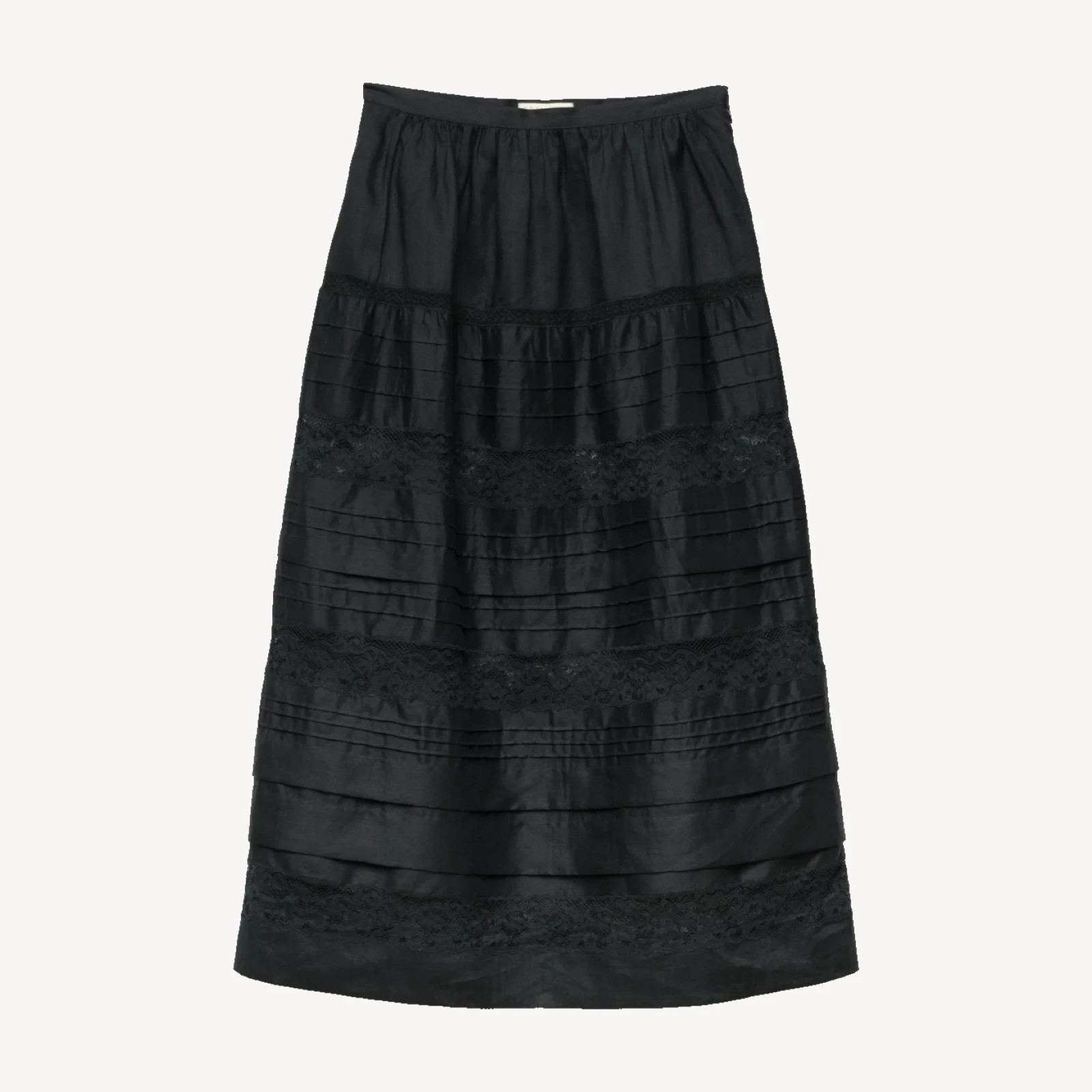 SIDRA SKIRT -- BLACK