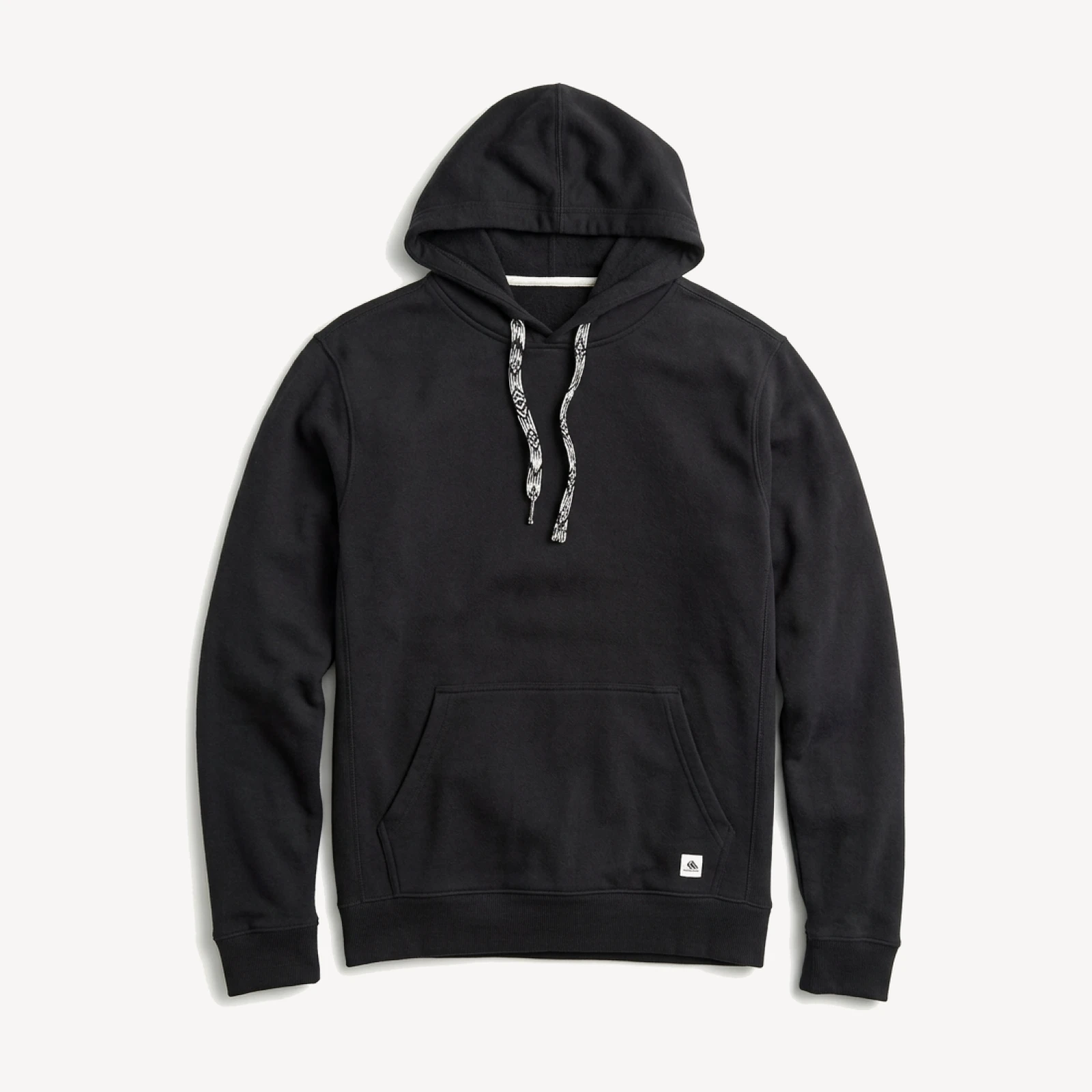 Men's Sunset Pullover Hoodie in Black