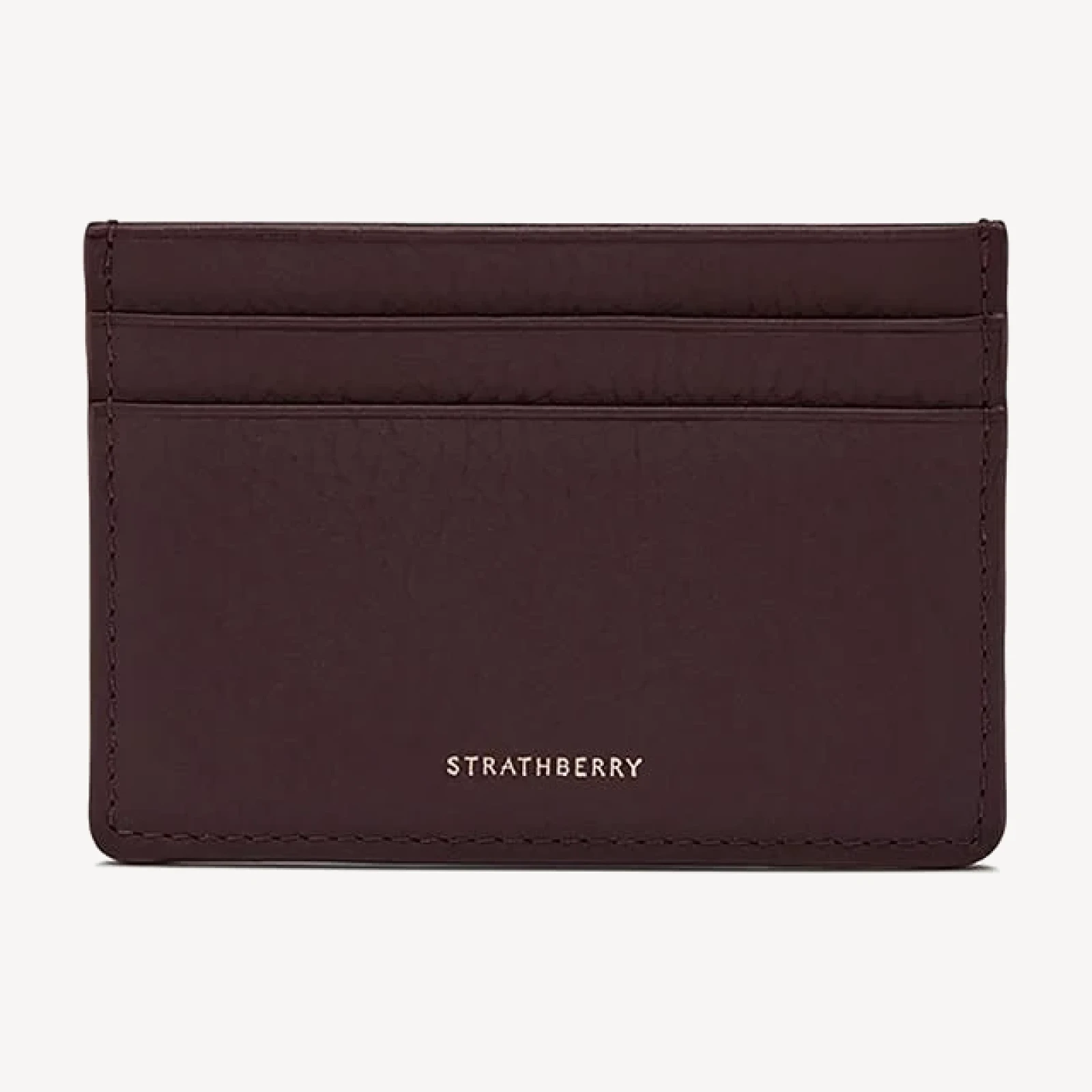 3 Slot Cardholder - Burgundy