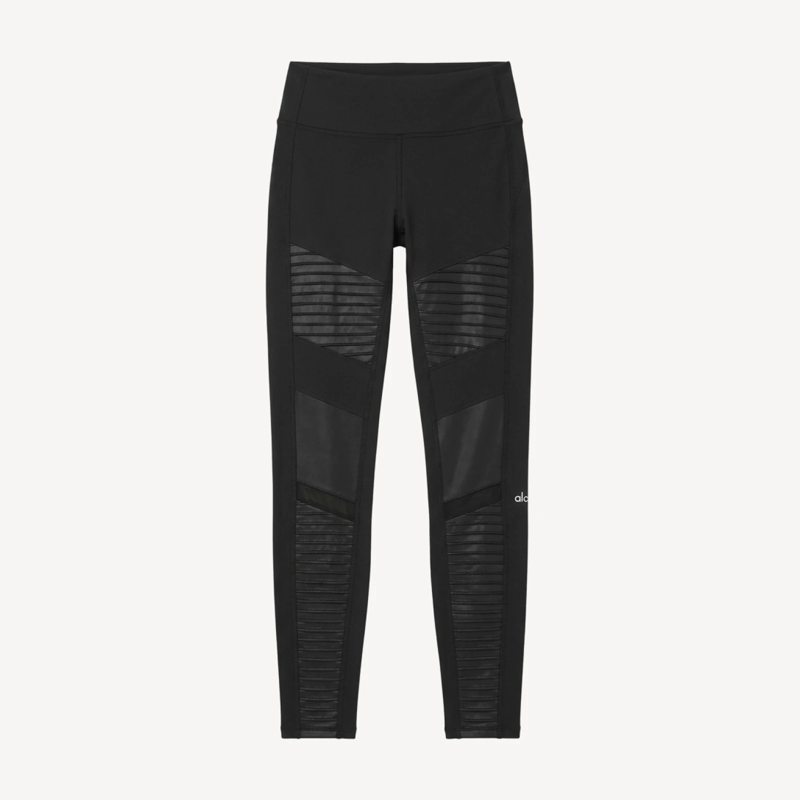 Moto Legging - Black/Black Glossy