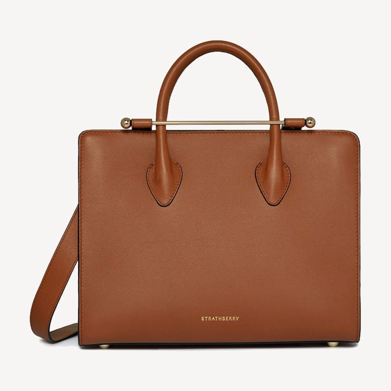 Midi Tote - Chestnut