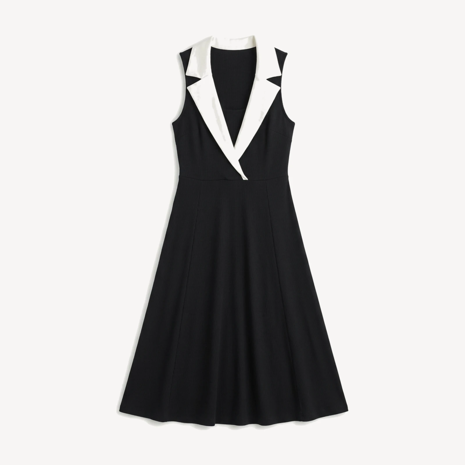 Lexi Rib Fit and Flare Midi Dress