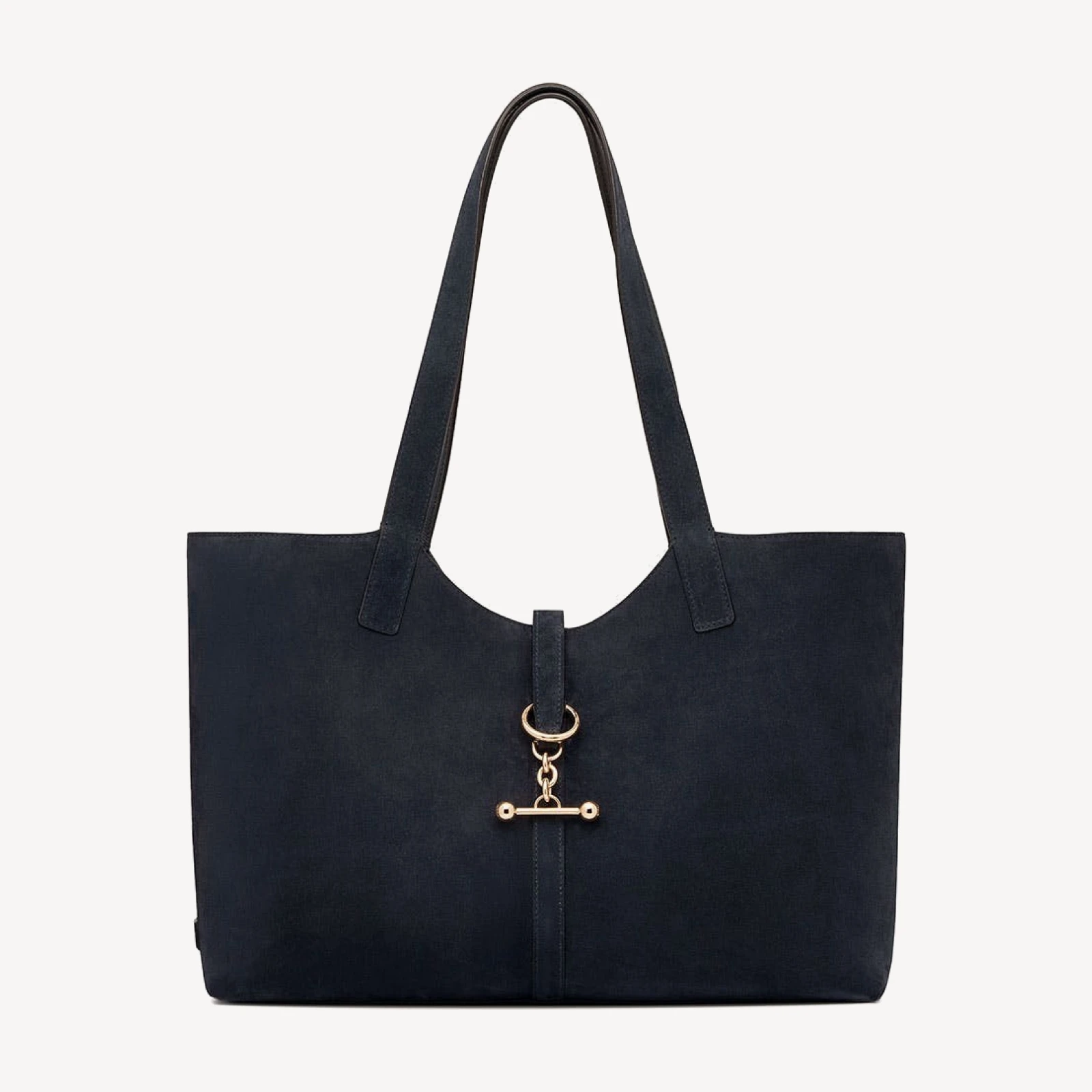 Kite Tote - Navy Suede