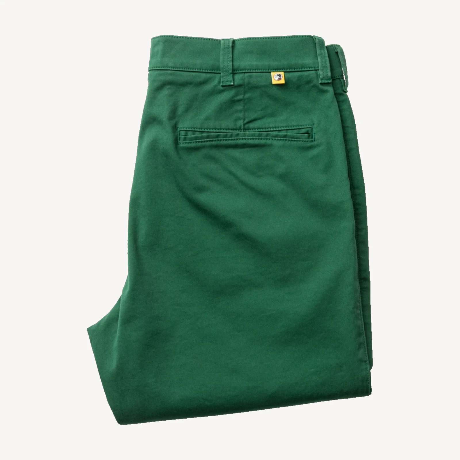 Classic Fit Gold School Chino - Hunter Green