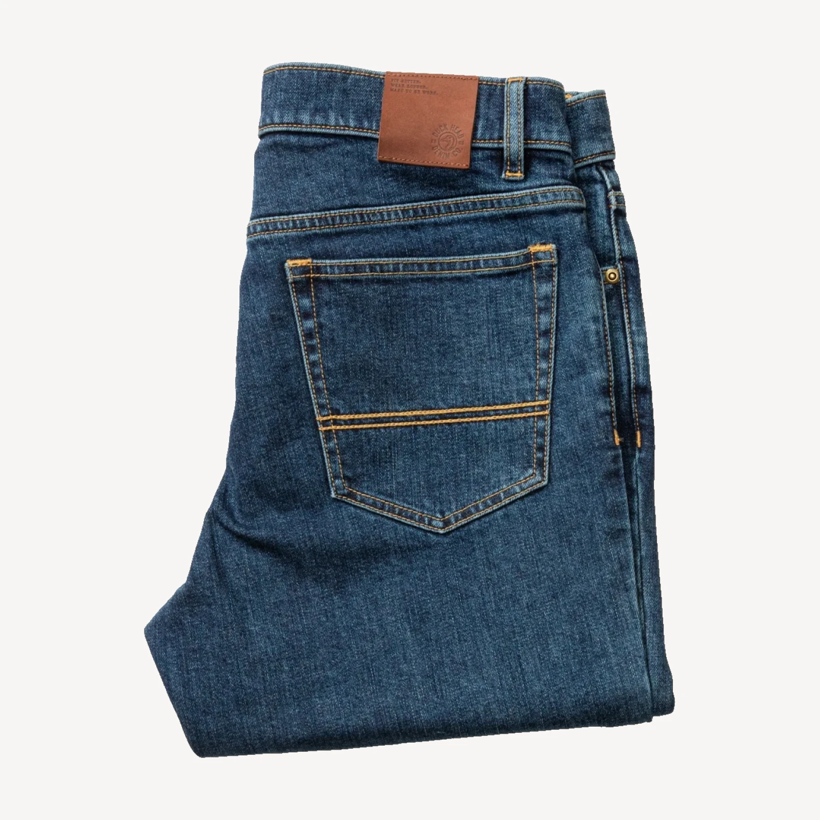Classic Straight Denim - Medium Wash
