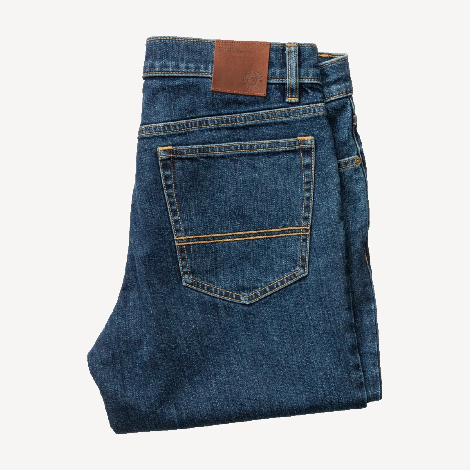 Slim Straight Denim - Medium Wash