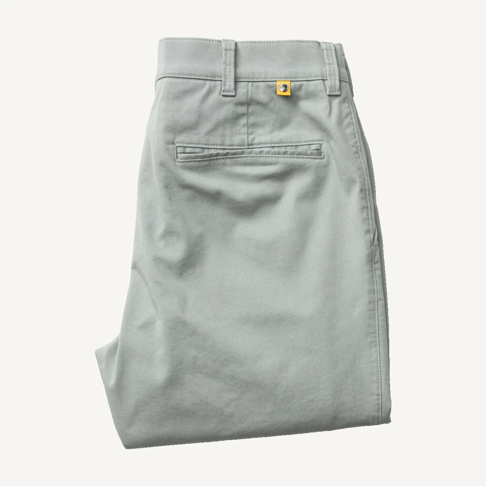 Classic Fit Gold School Chino - Monument Gray