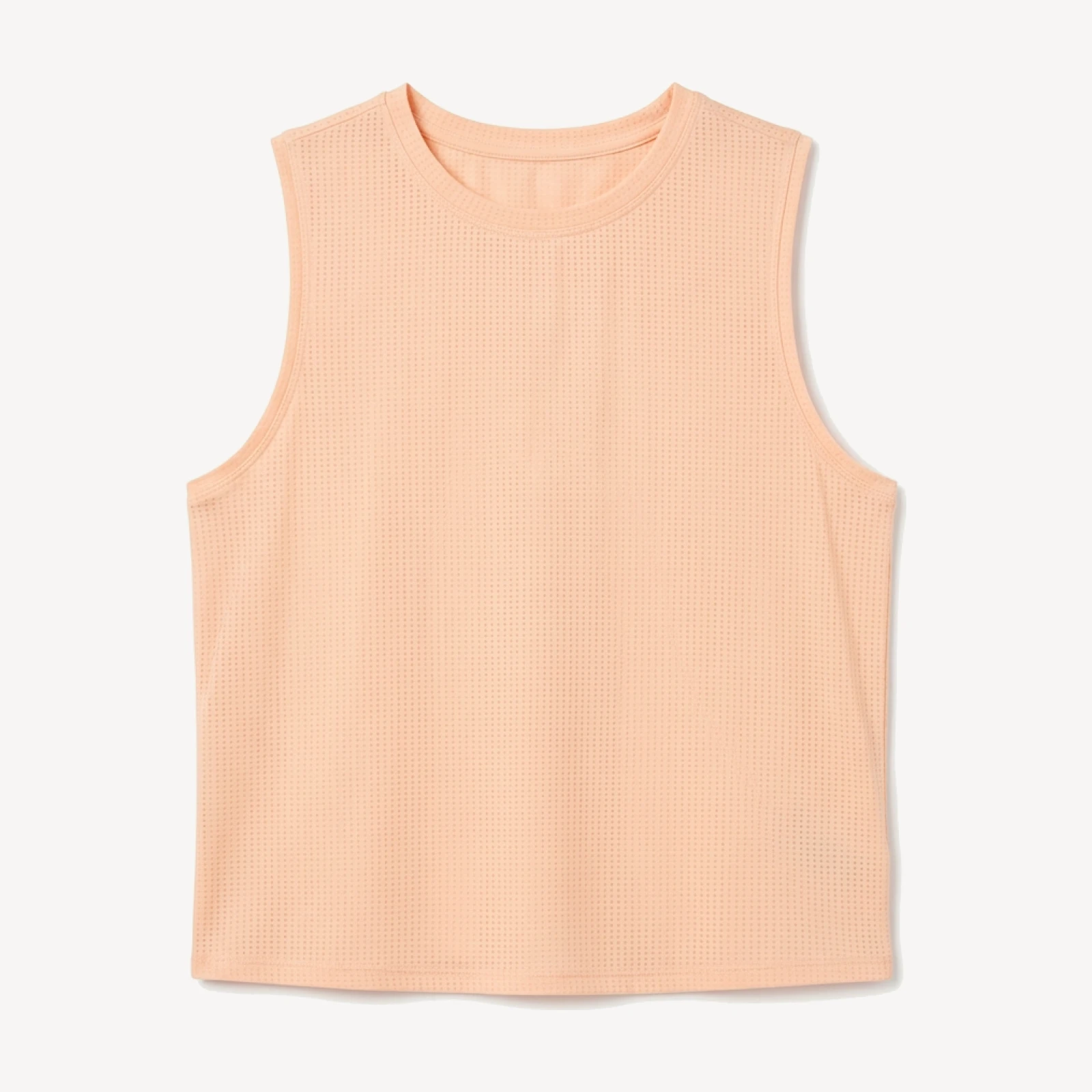 ThinkFast Mesh Cropped Muscle Tank