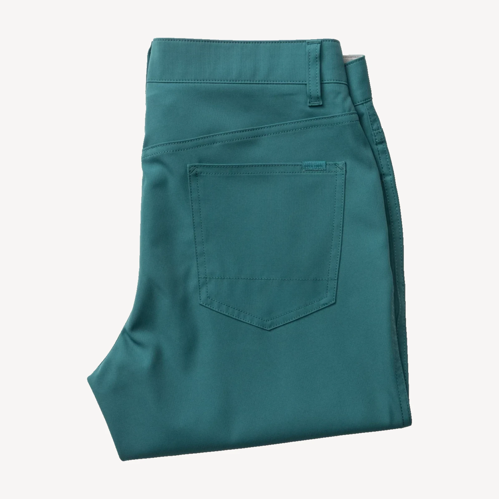 Long Drive Performance Five-Pocket - Midnight Teal