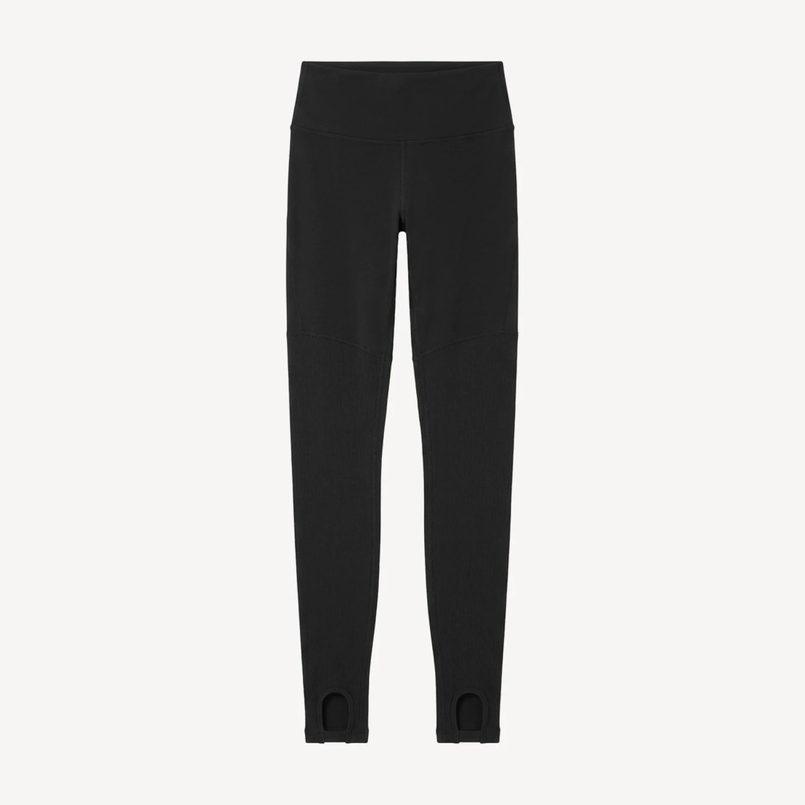 High-Waist Goddess Legging - Black/Black