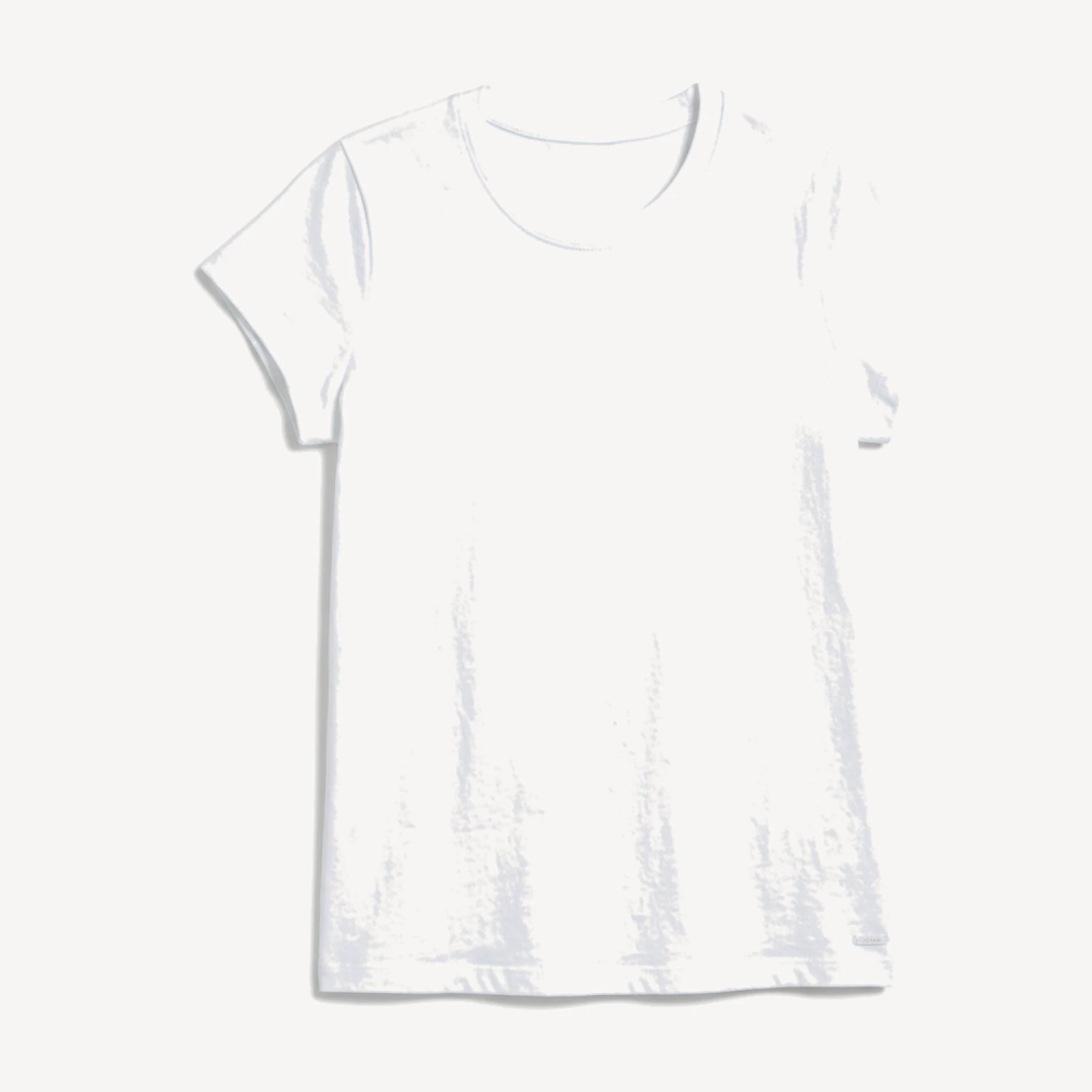Women's Signature Crew in White