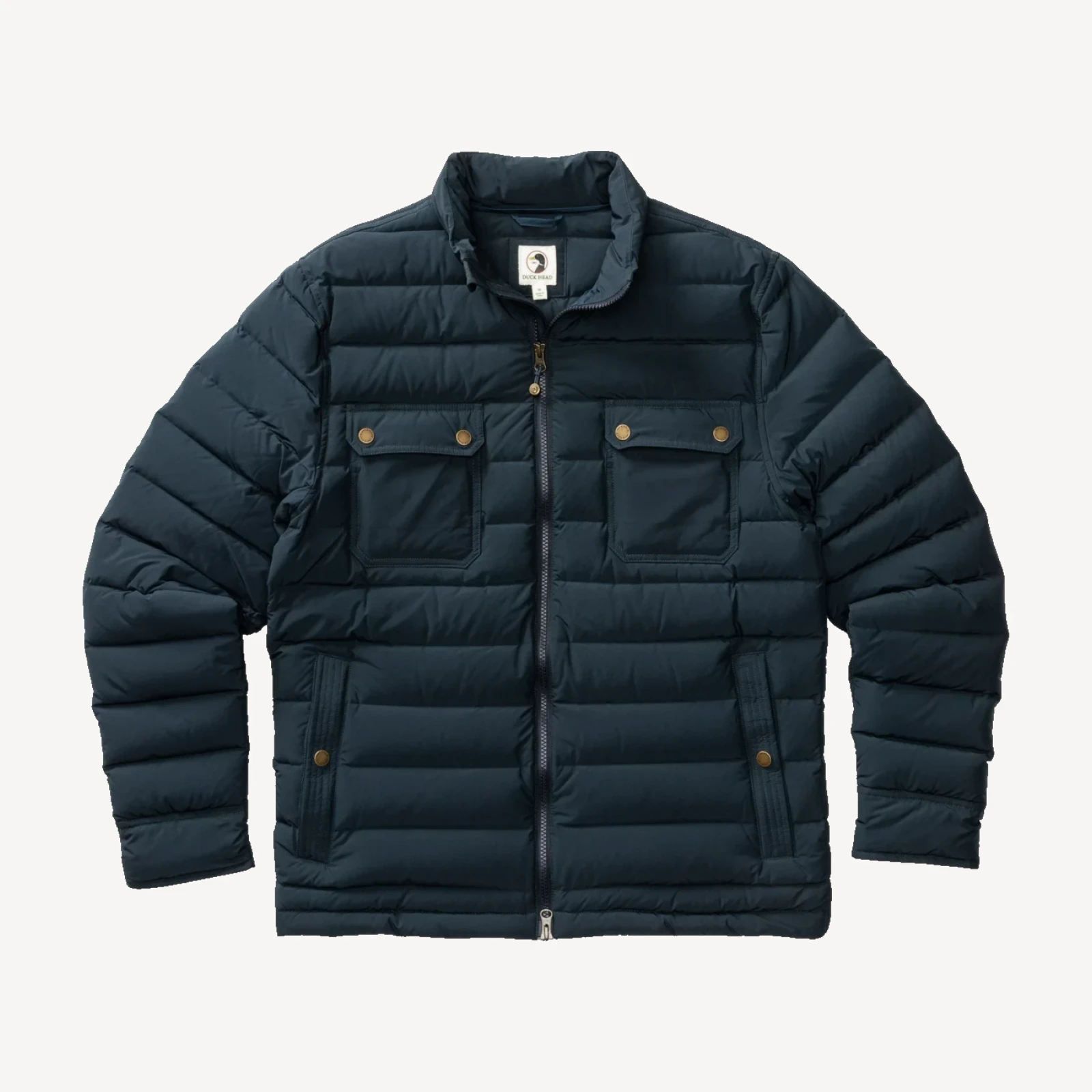 Atherton Down Quilted Jacket - Carbon Navy