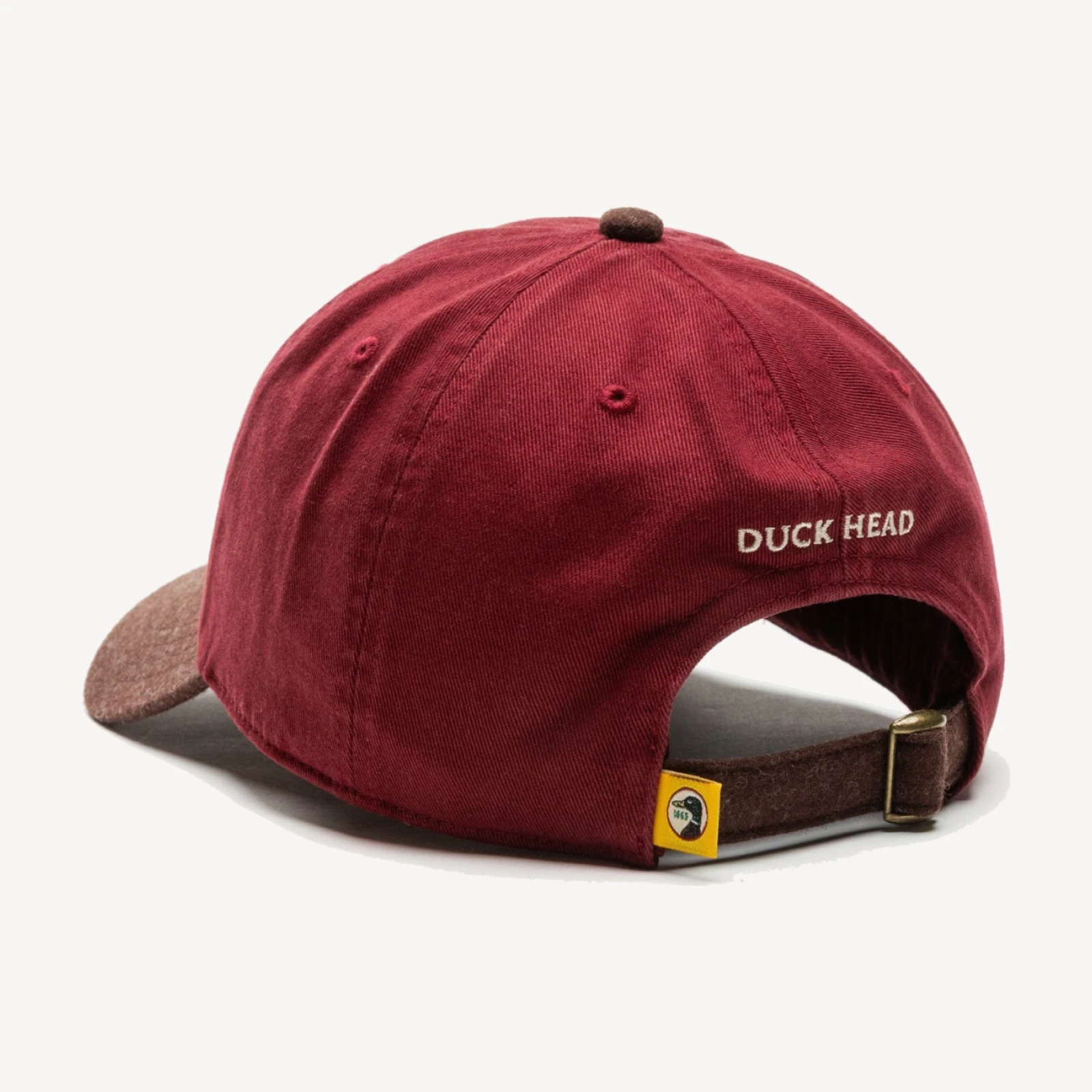 Circle Patch Twill Hat - Rhubarb Red