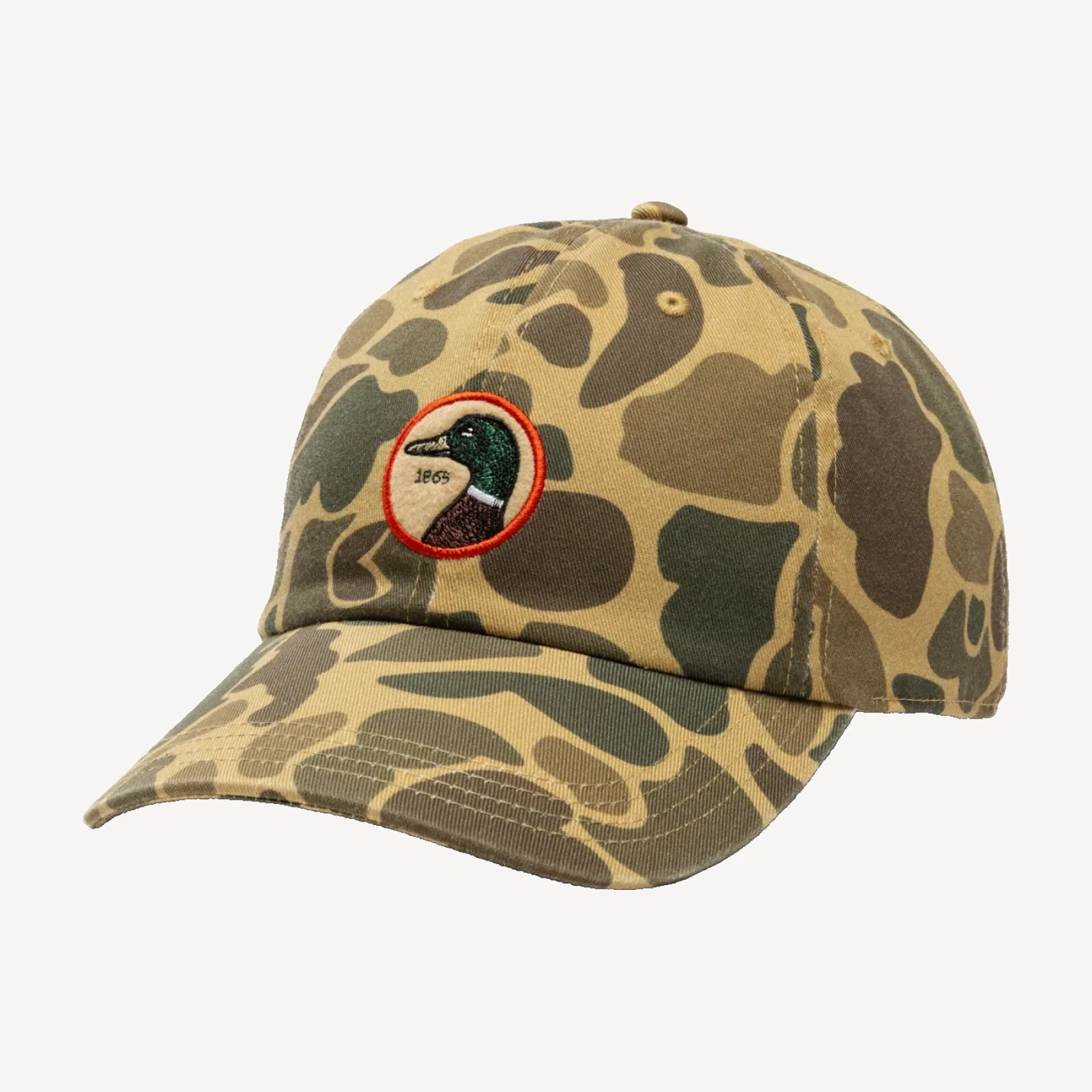 Circle Patch Twill Hat - Camo