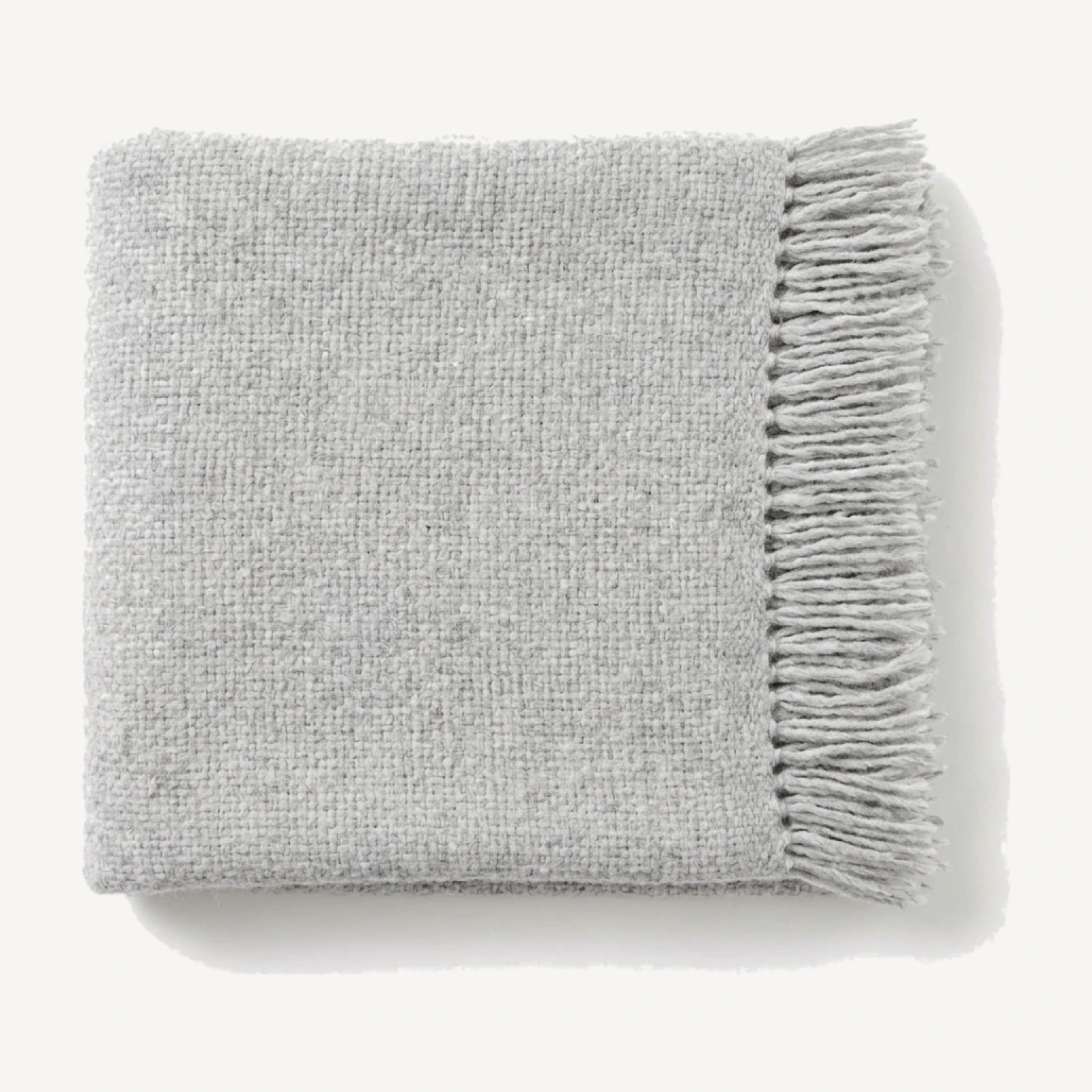 Large Alpaca Basketweave Throw