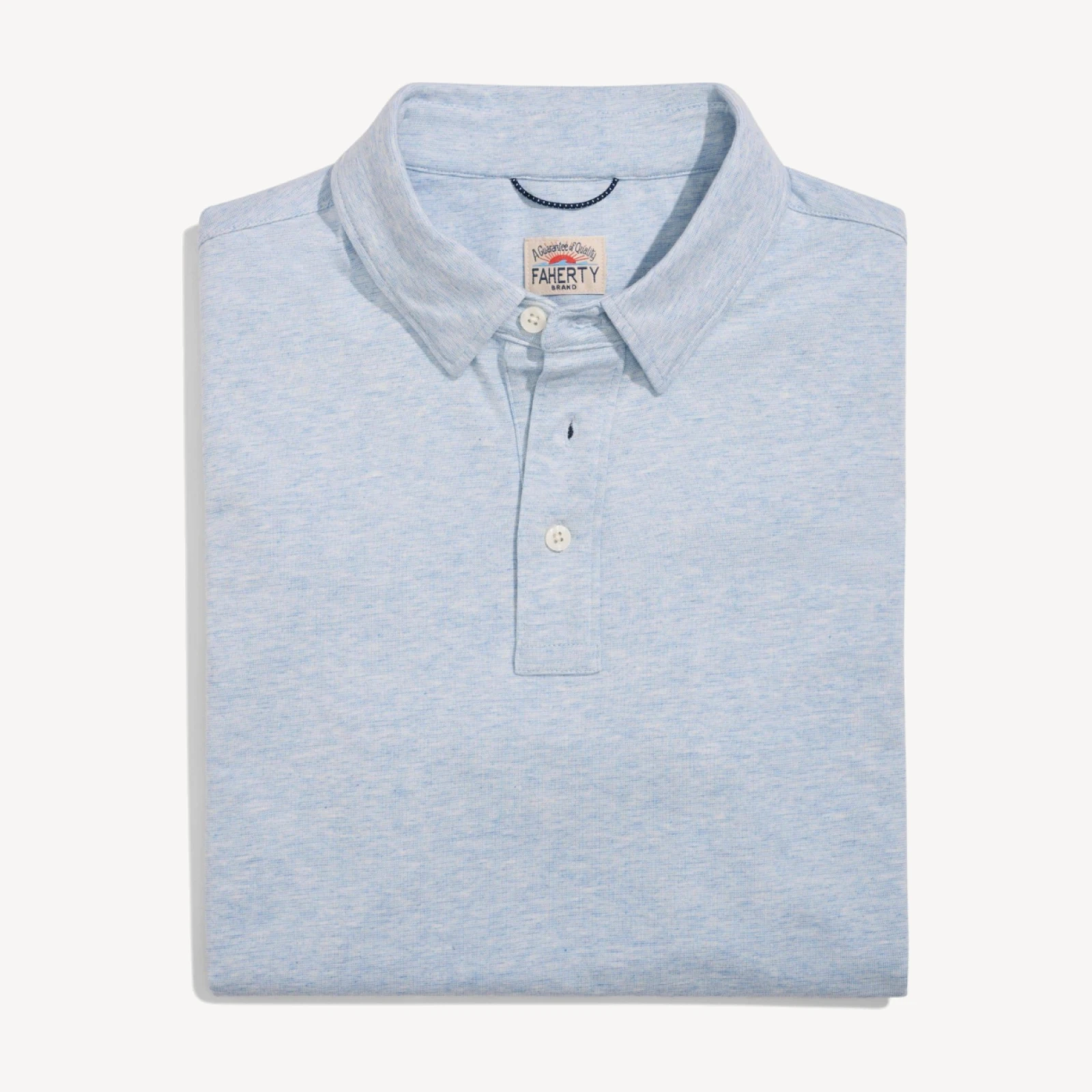Short-Sleeve Movement Polo - Cardiff Blue Heather