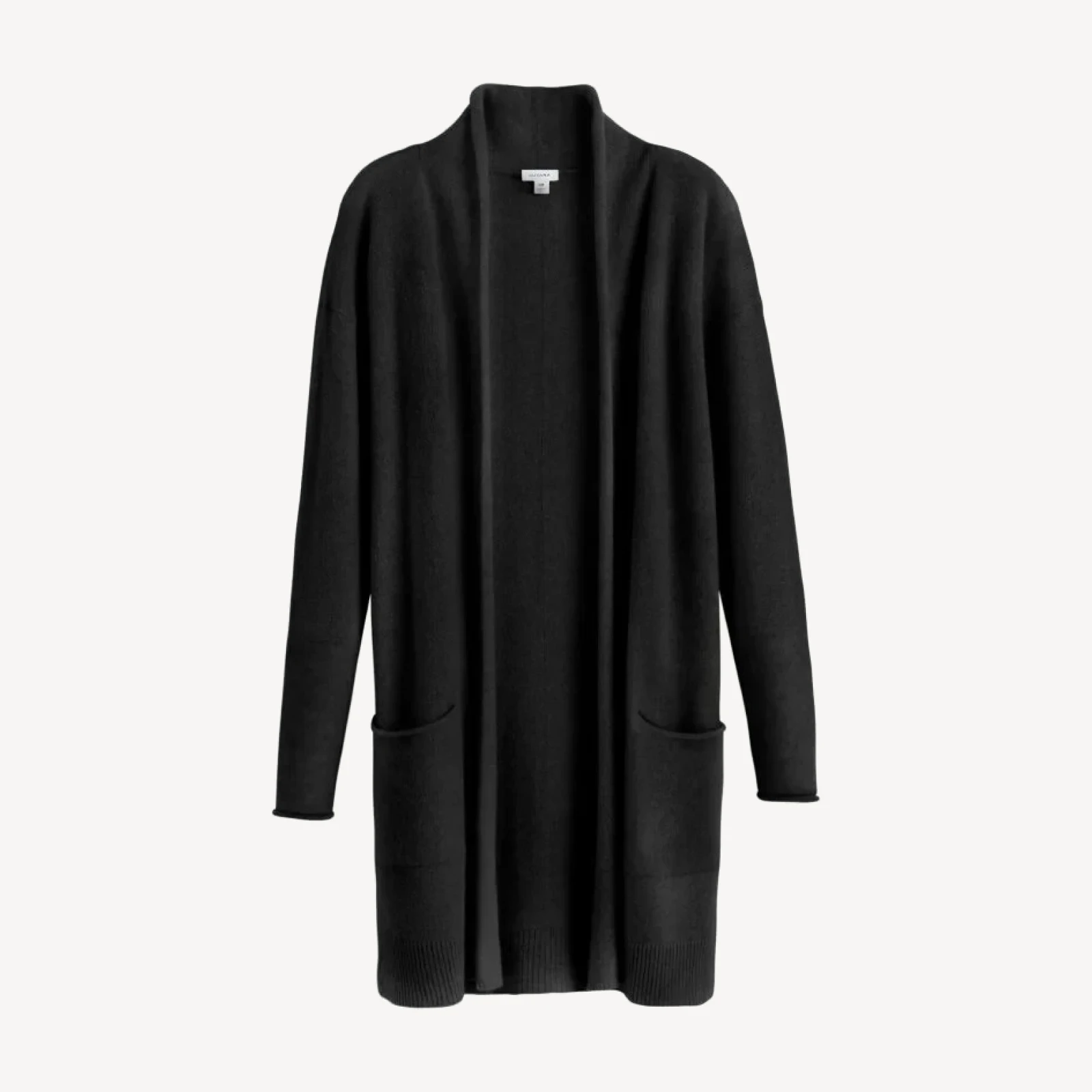 Single-Origin Cashmere Long Cardigan