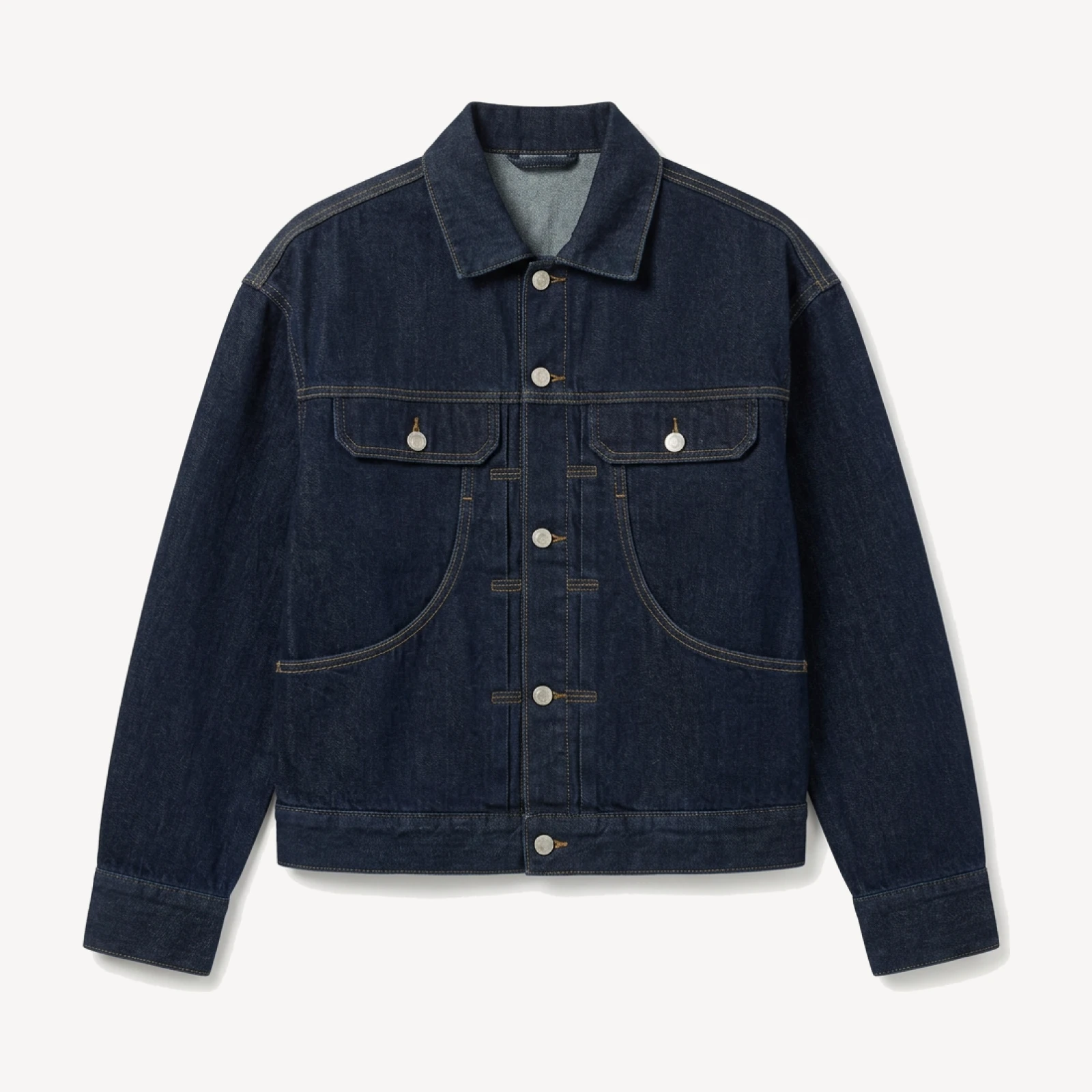 DARK INDIGO DENIM JACKET