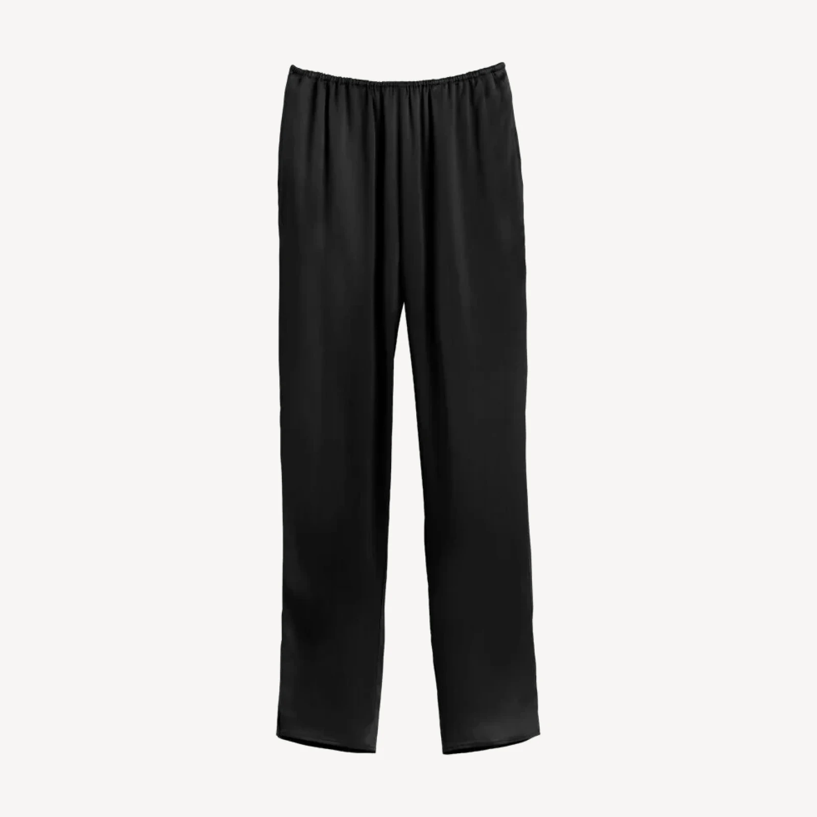 Washable Charmeuse Tapered Pant