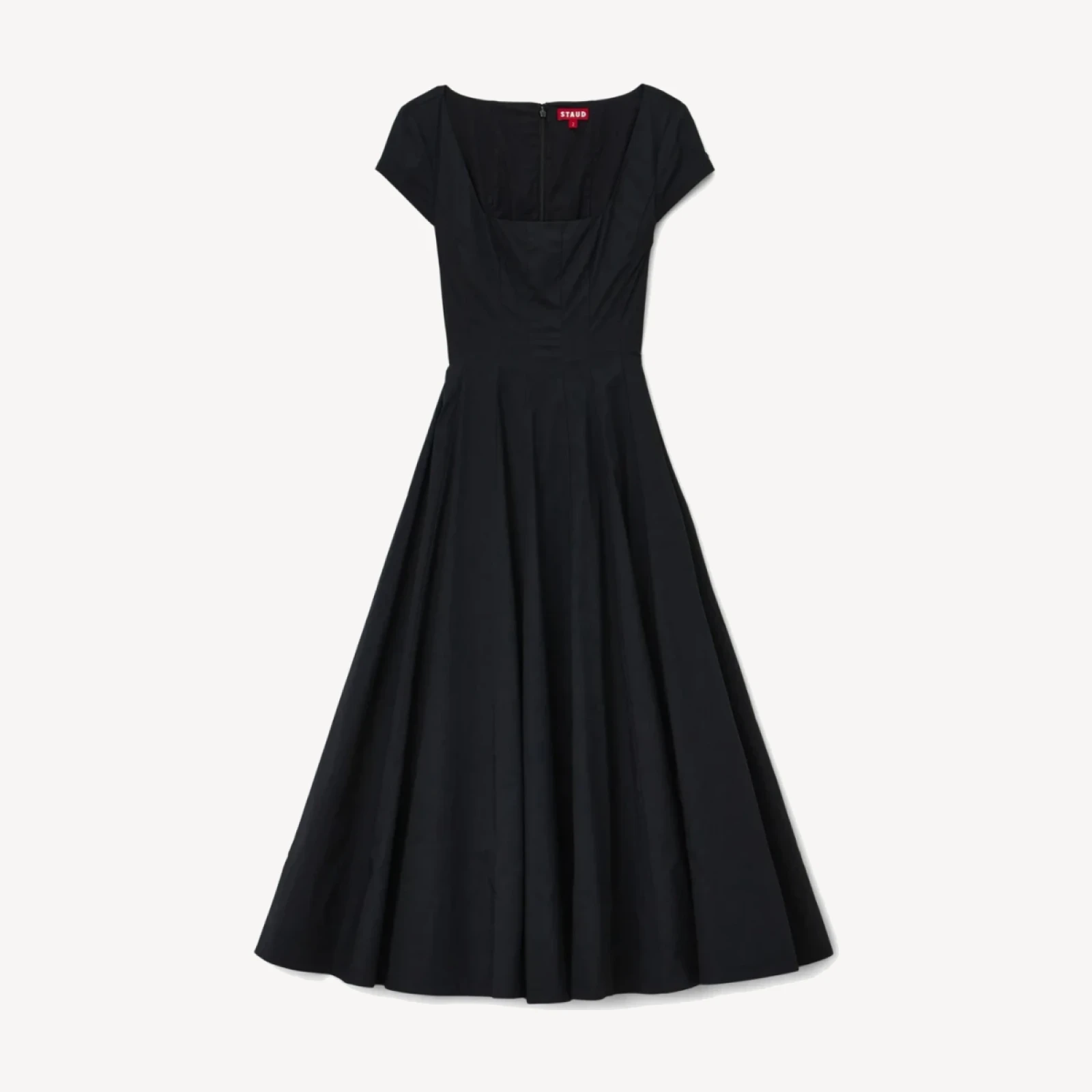Short Sleeve Wells Dress | Black