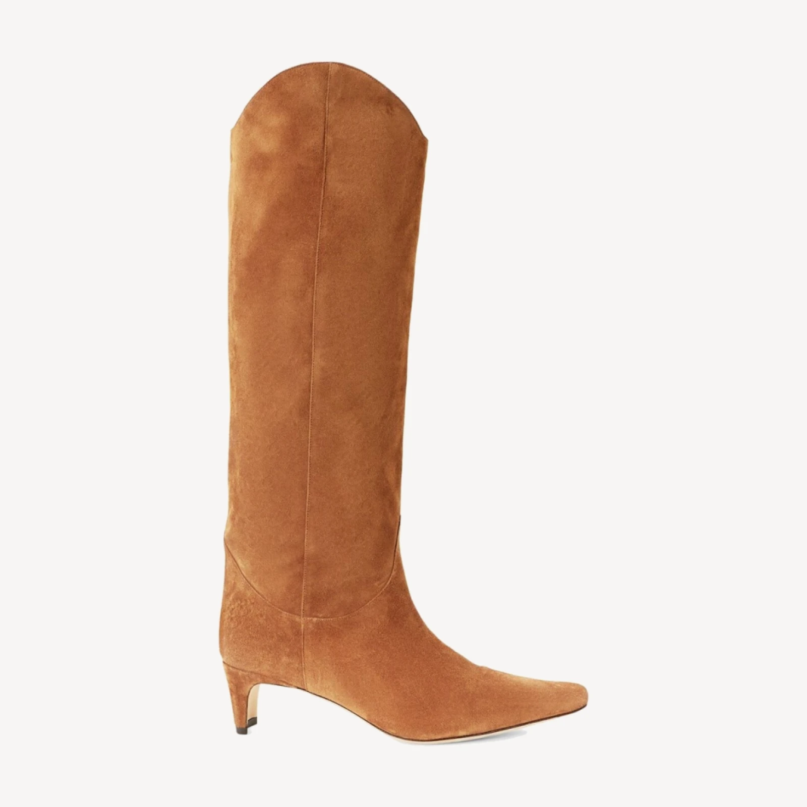Western Wally Boot | Tan Suede