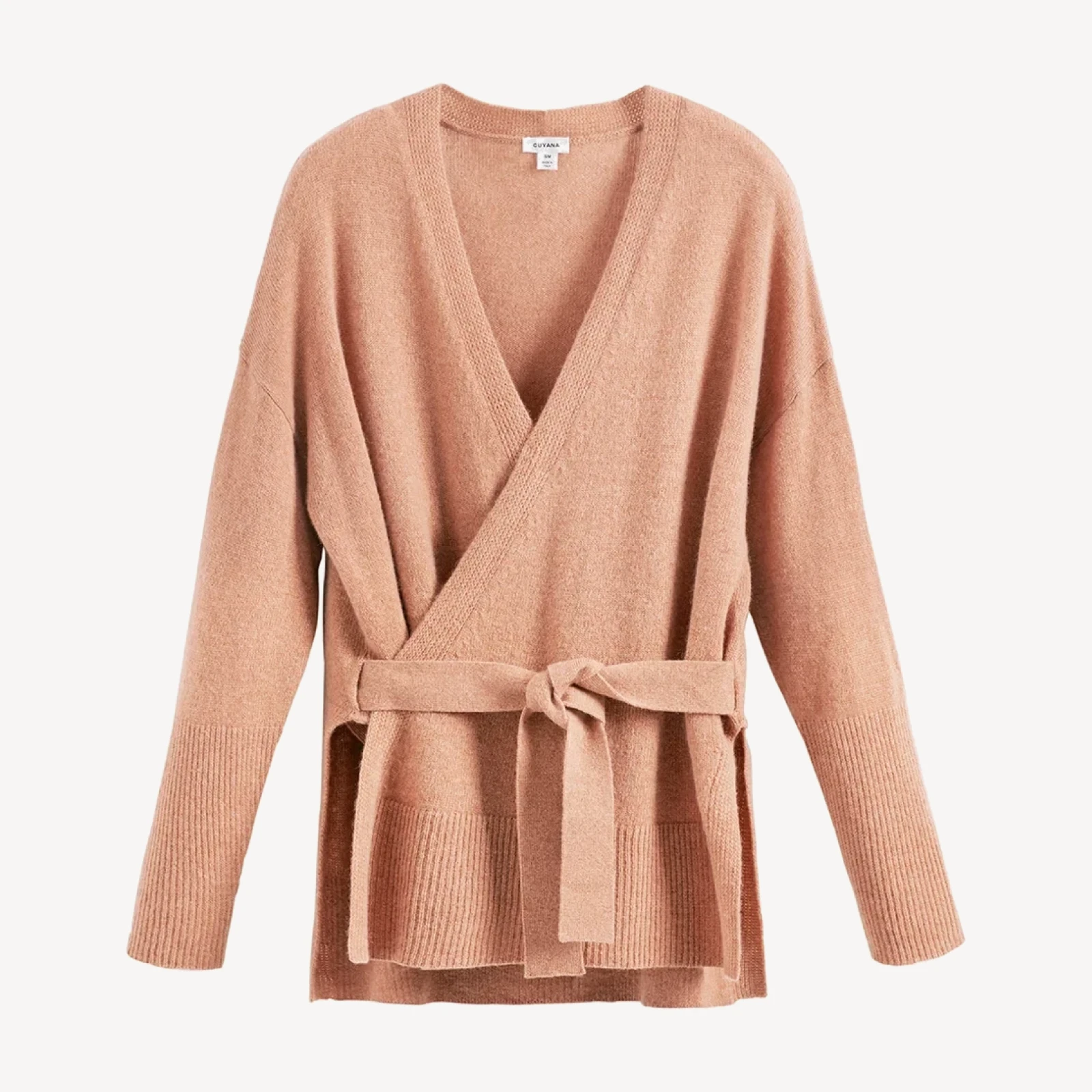 Single Origin Cashmere Wrap Sweater