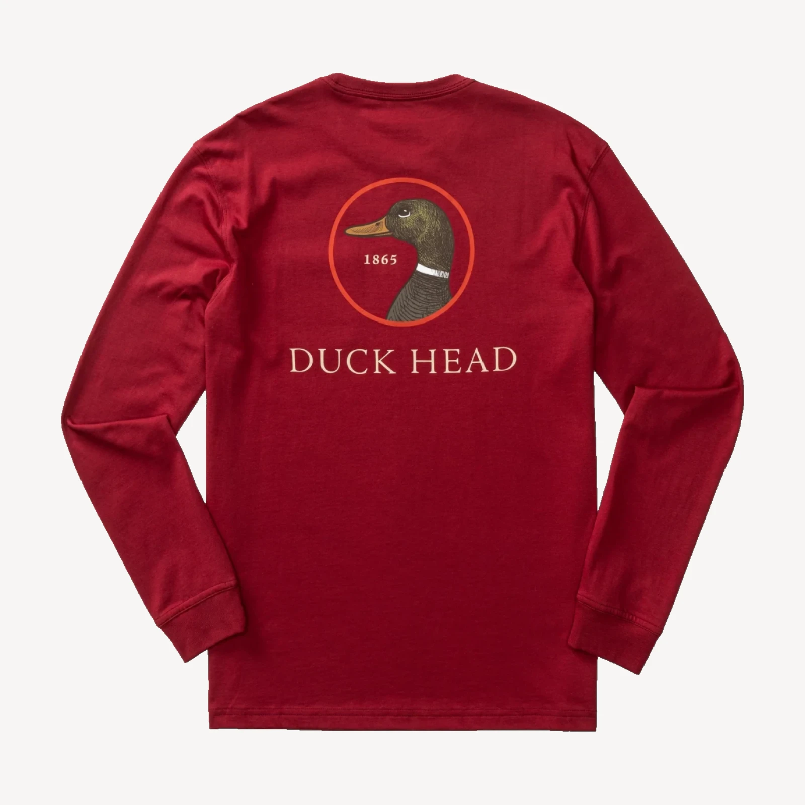 Logo Long Sleeve T-Shirt - Deep Red