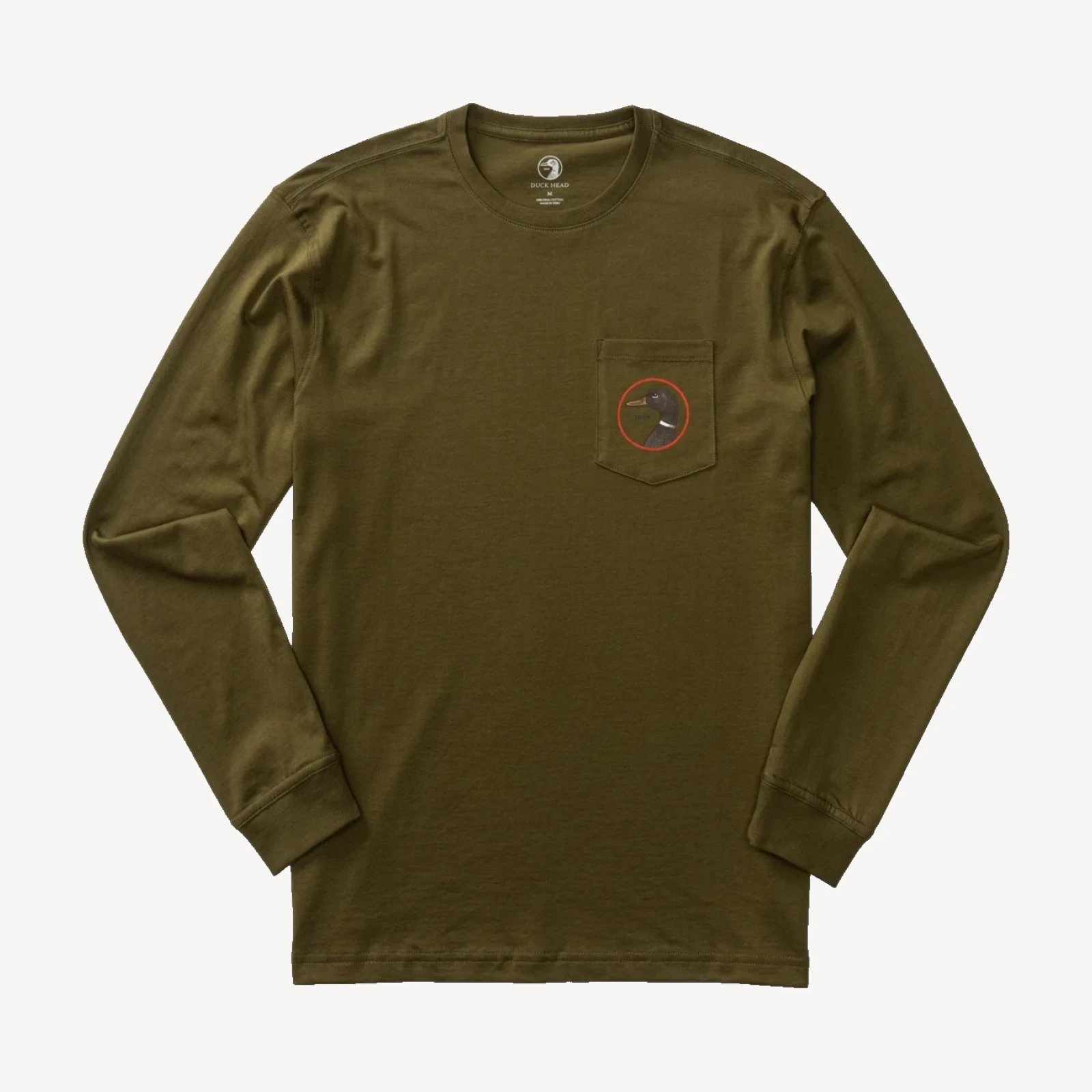 Logo Long Sleeve T-Shirt - Dark Olive
